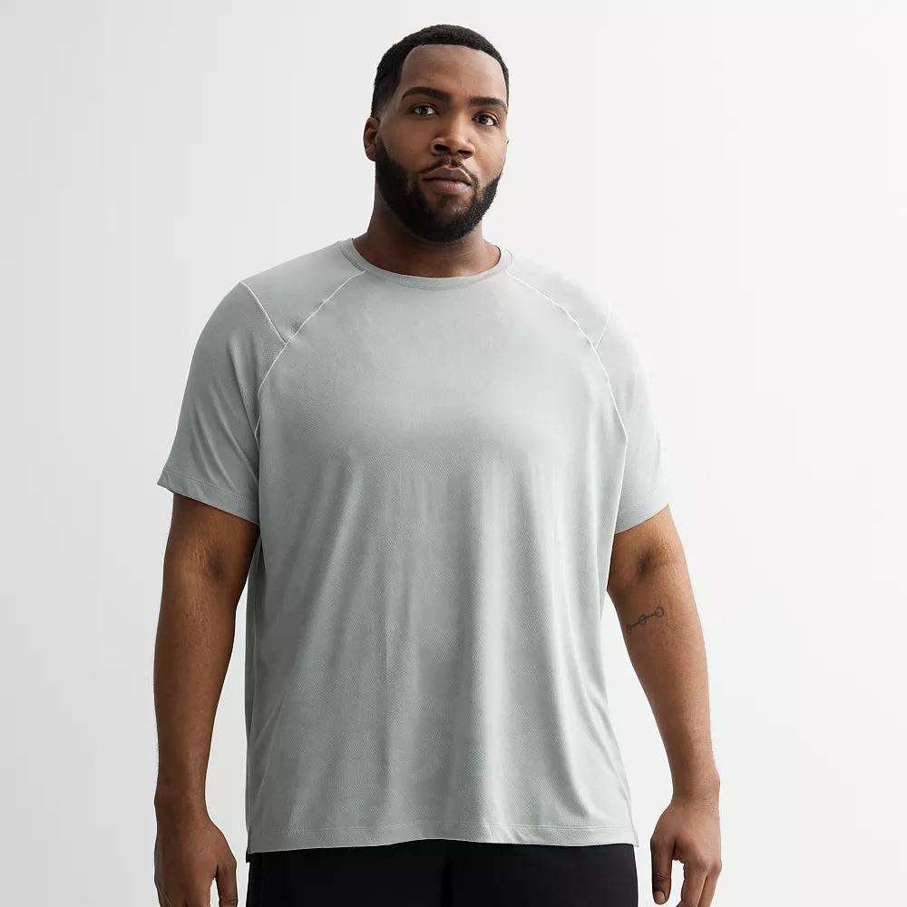Big & Tall Tek Gear® Performance Tee, Men's, Size: 2XB, Modern White Product Image