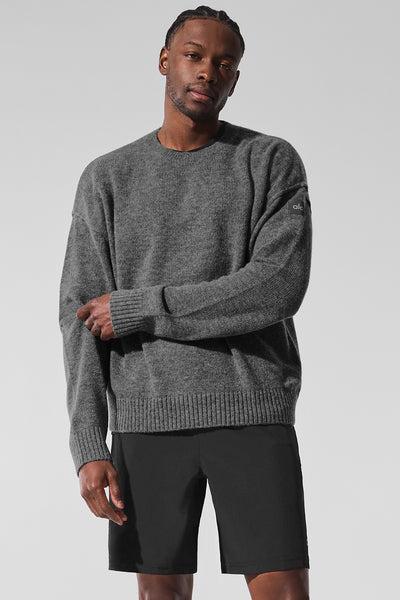 New Class Cashmere Crewneck Sweater - Platinum Grey Product Image