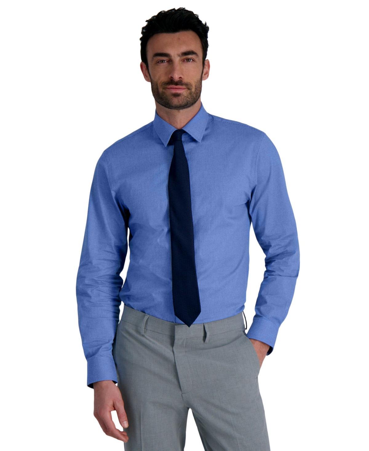 Mens Haggar Premium Comfort Classic Fit Dress Shirt Purple Product Image