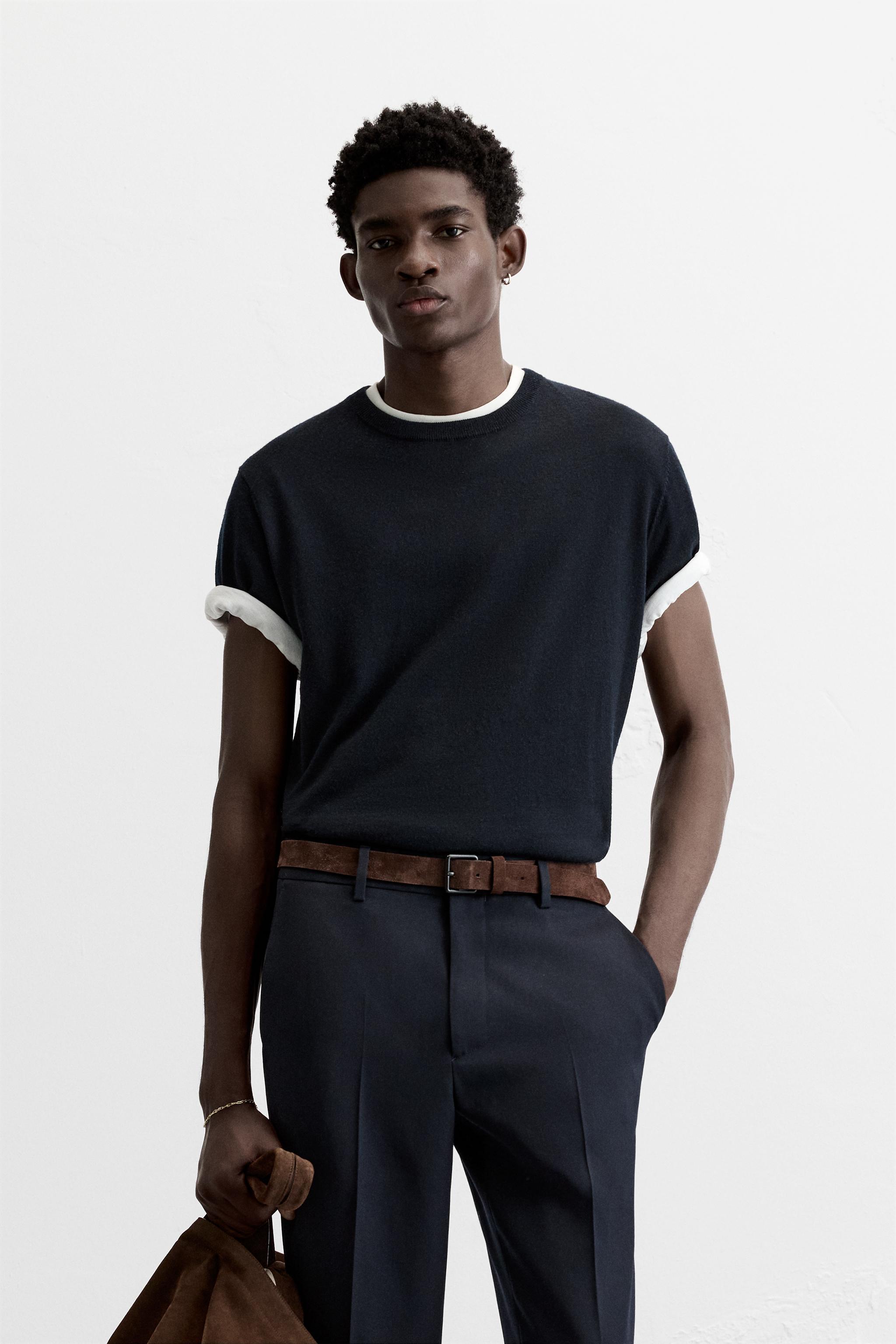 100% WOOL KNIT T-SHIRT LIMITED EDITION Product Image