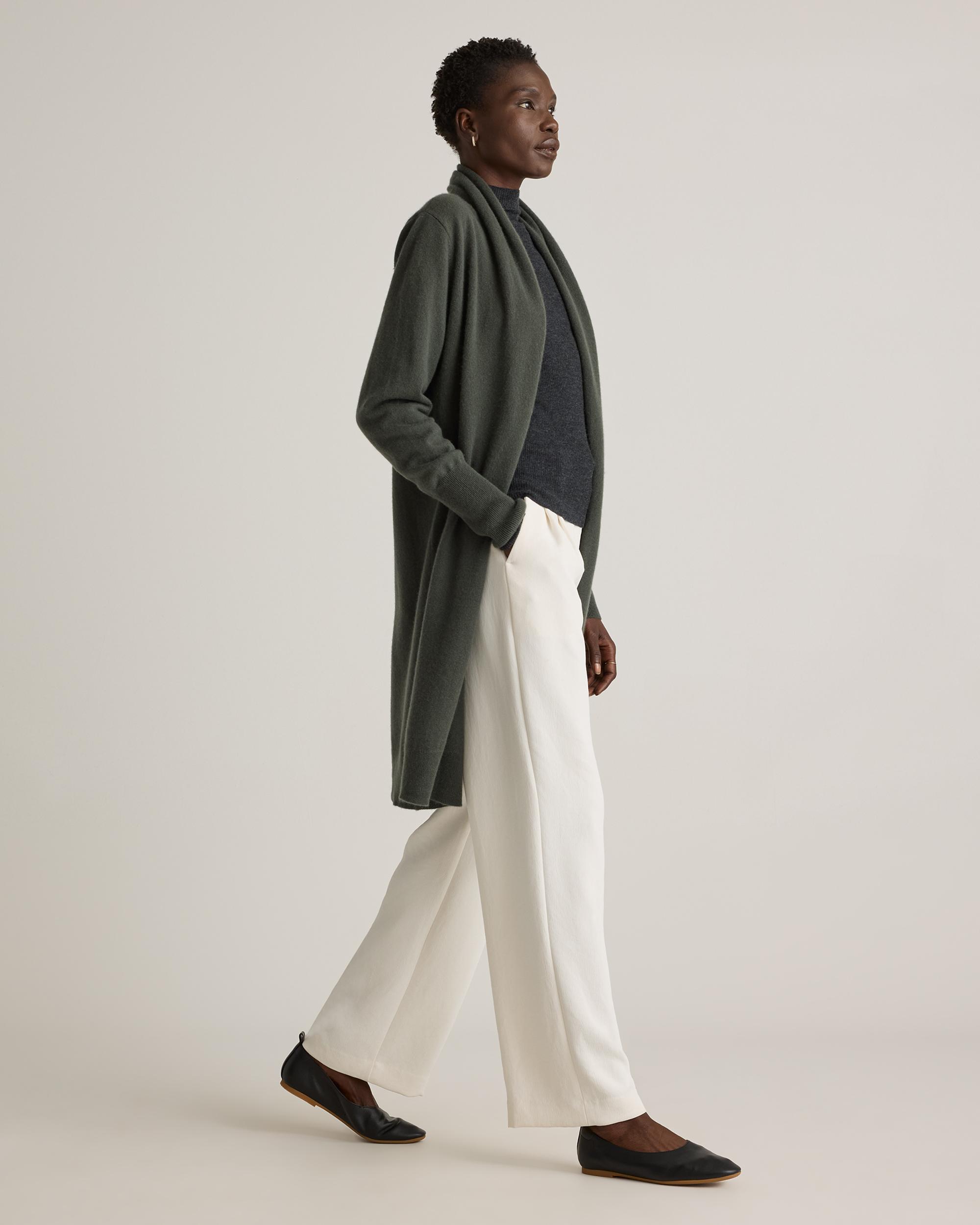 Quince | Women's Mongolian Cashmere Duster Cardigan Sweater Product Image
