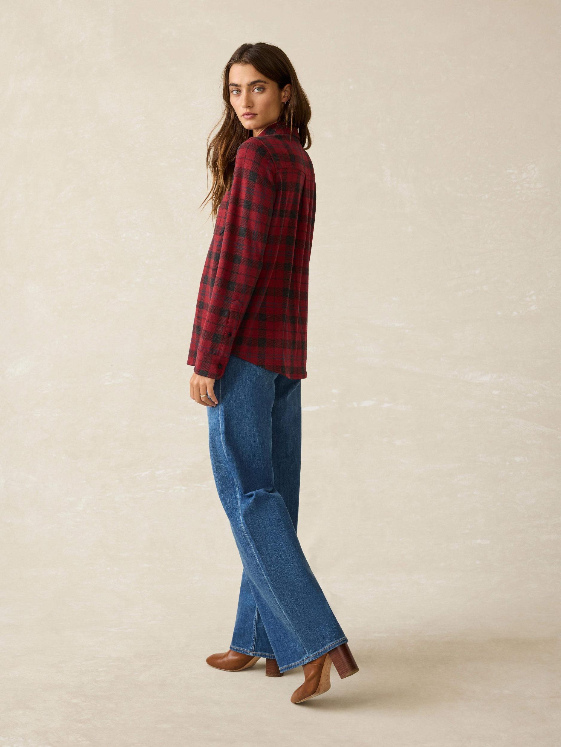 Legend™ Sweater Shirt - Cherry Creek Plaid Female Product Image