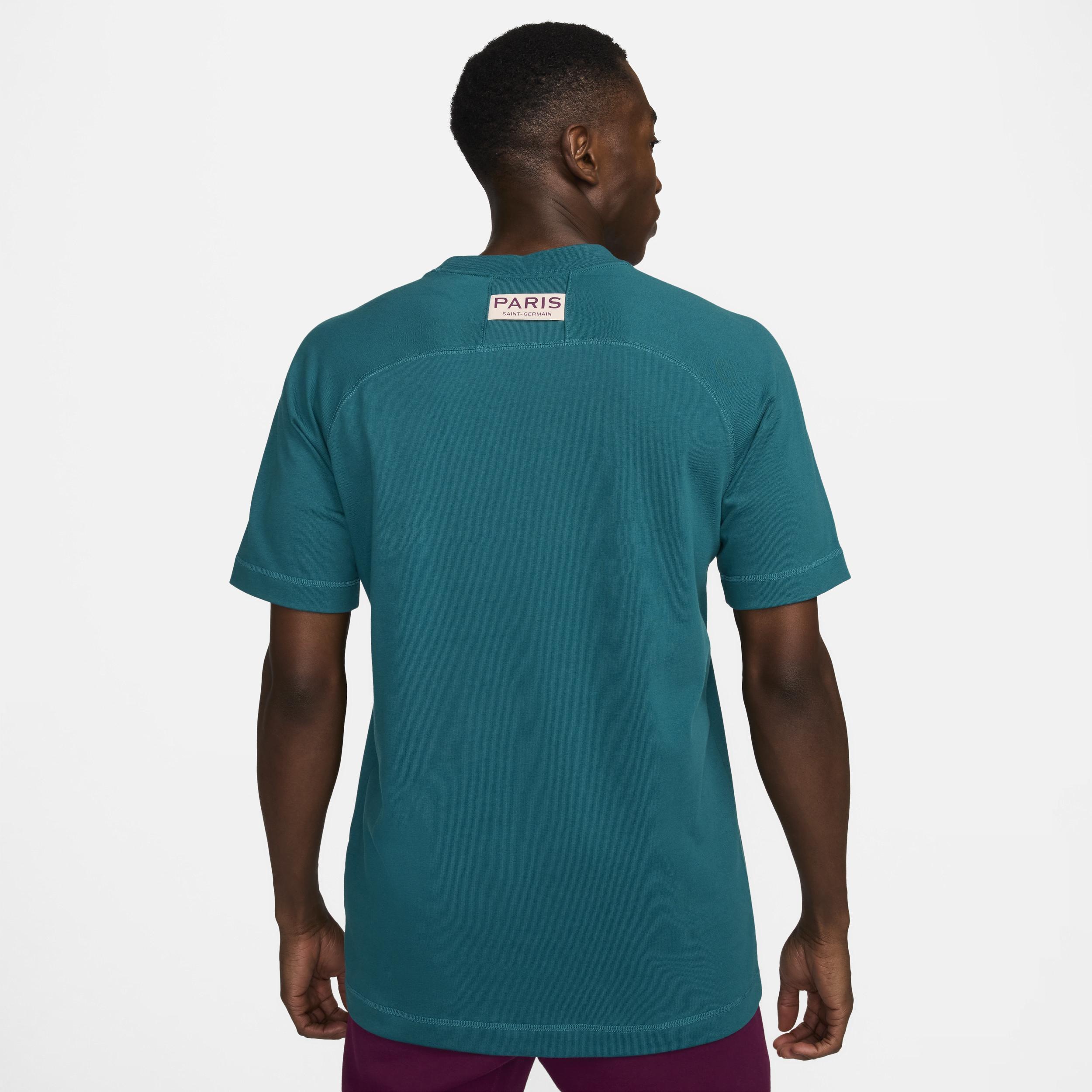 Men's Nike Teal Paris Saint-Germain 2024/25 Loose Fit Travel Top, Size: 3XL, Psg Blue Product Image