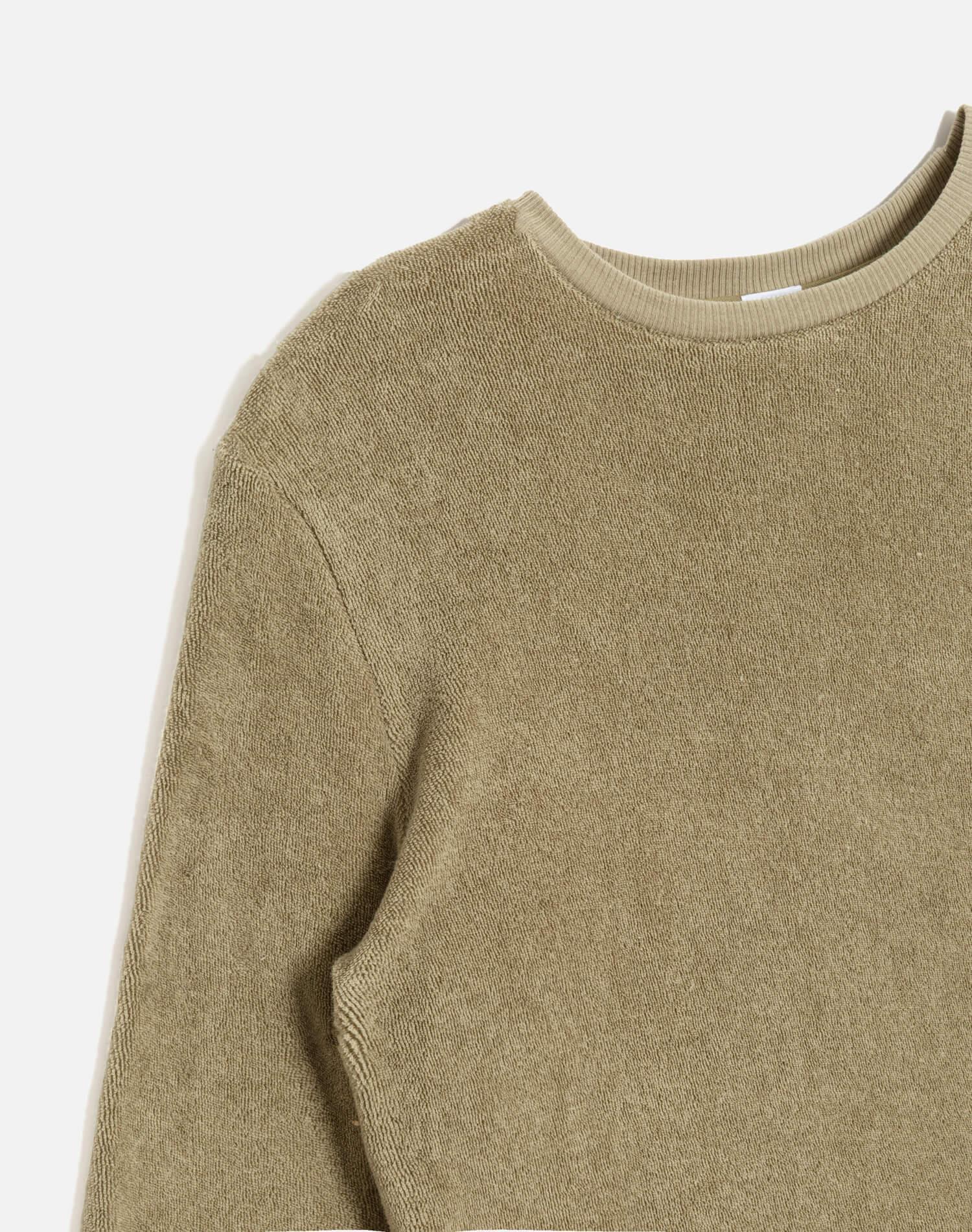 Long Sleeve Boxy Tee - Olivos Product Image