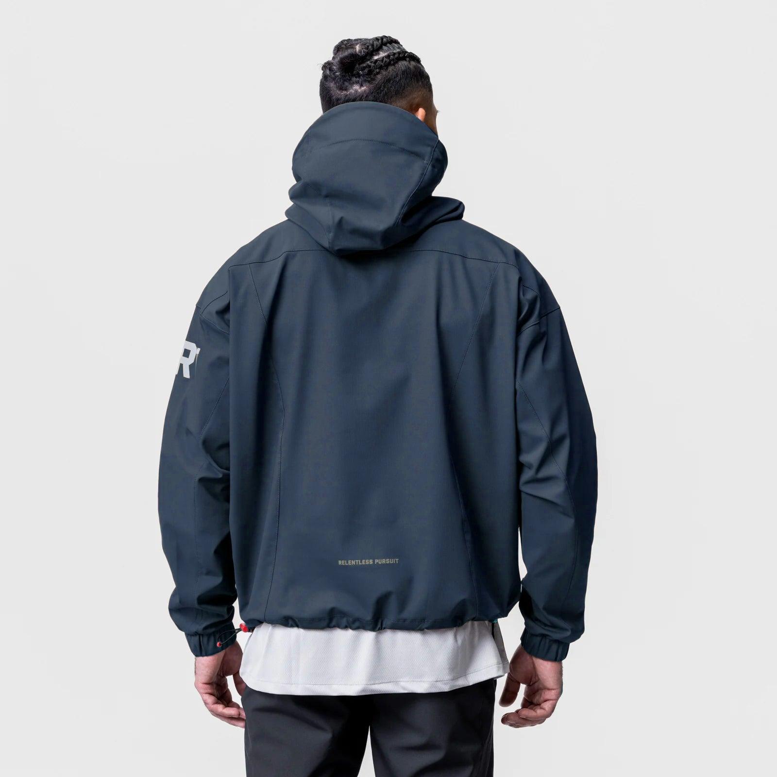 0717. Weather-Ready Anorak Jacket  - Navy Product Image