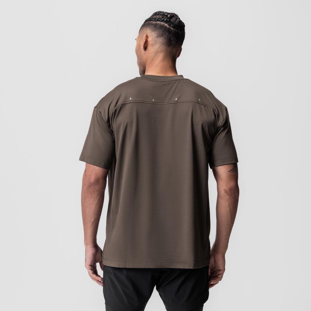 0822. AeroSilver® Oversized Tee - Black "RP" Product Image