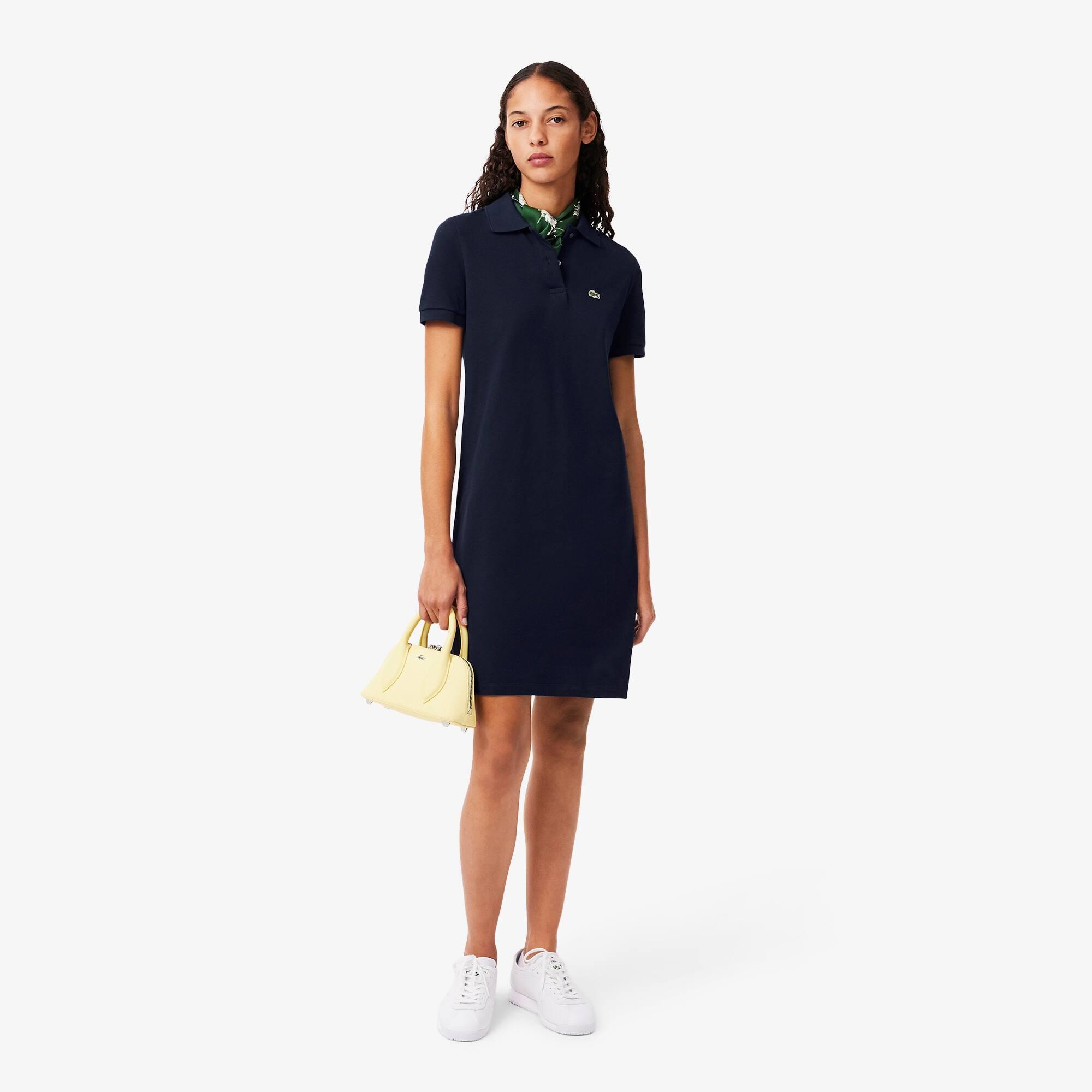 Women's Supple Petit Piqué Polo Dress Product Image