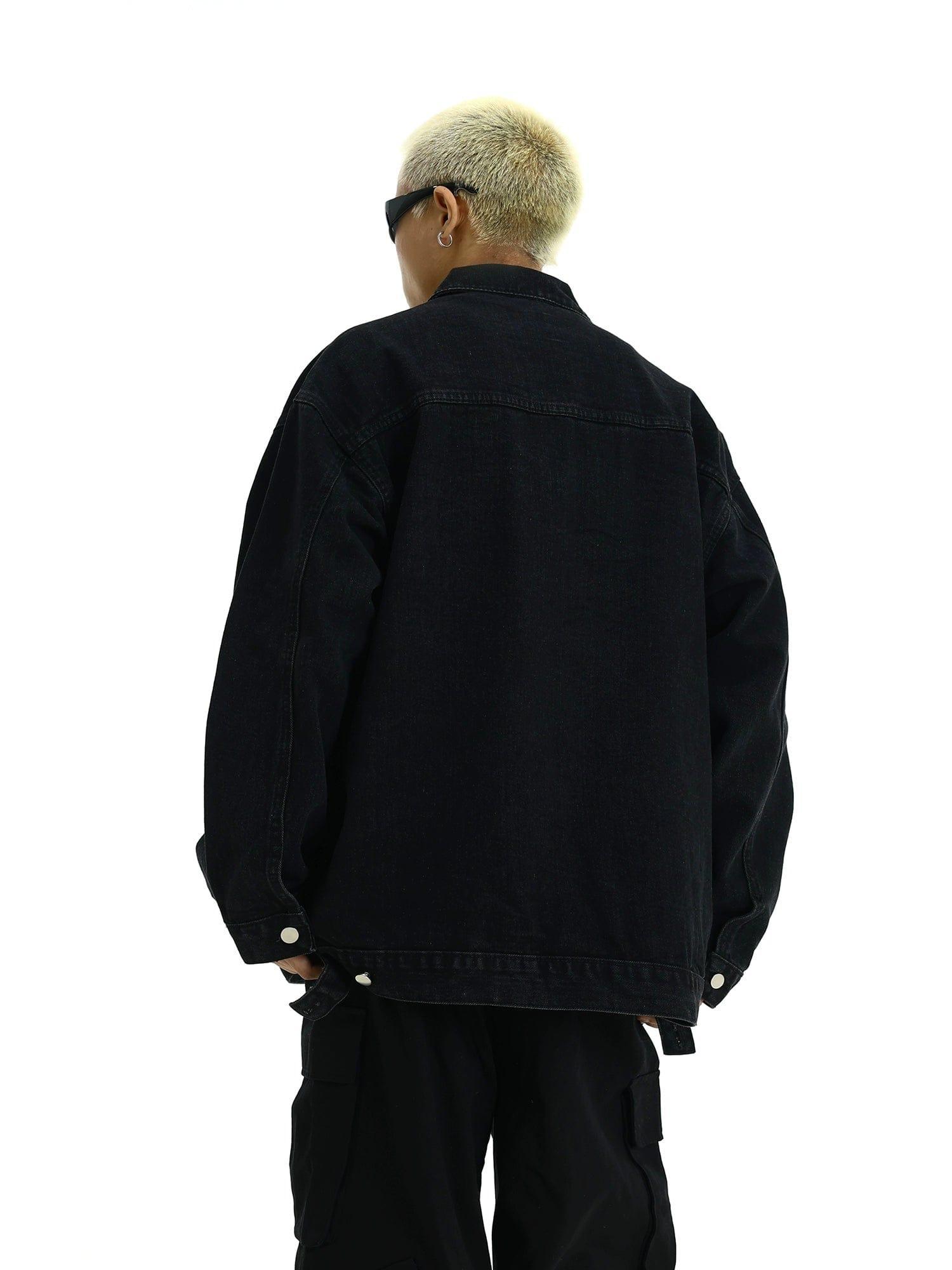 RT No. 11419 WASHED BLACK DENIM JK Product Image