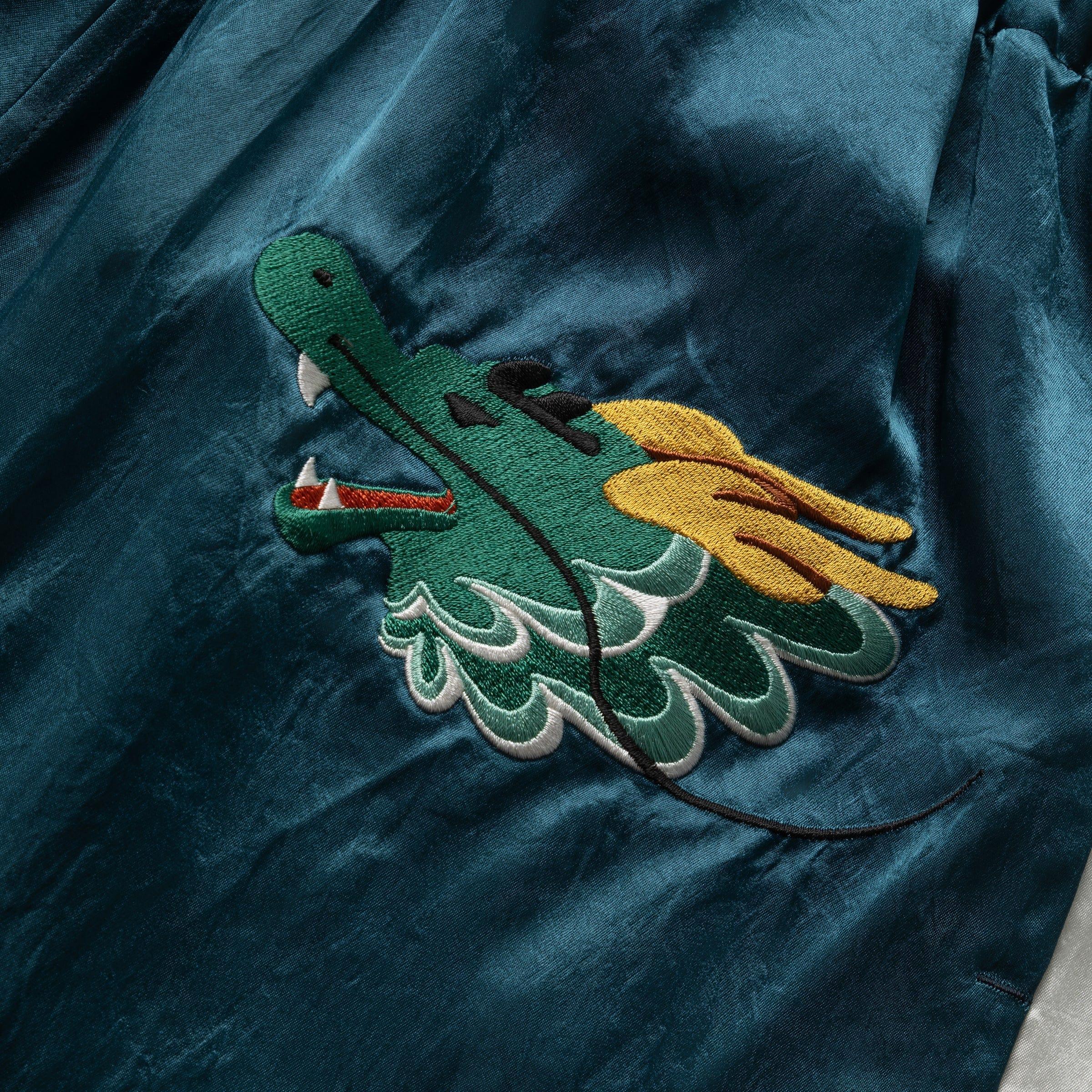 YOKOSUKA SHORTS GREEN | Bodega Product Image