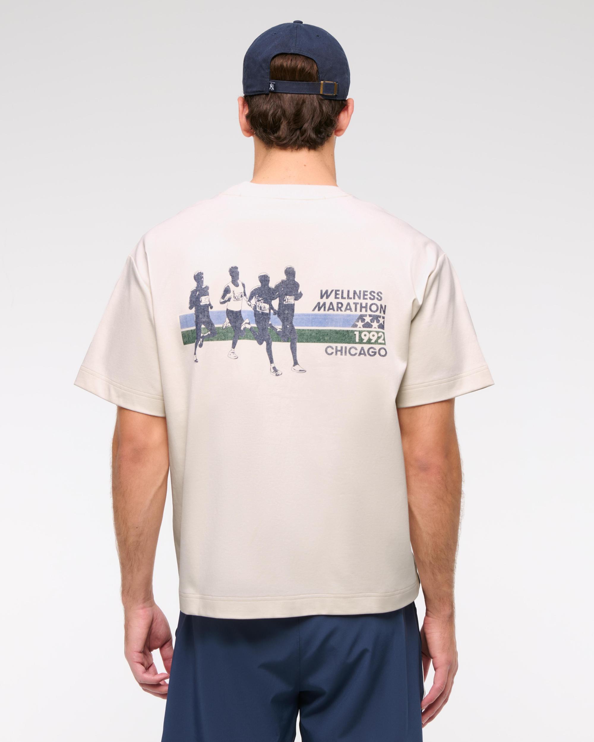 YPB Active Cropped Heavyweight Cotton Tee Product Image