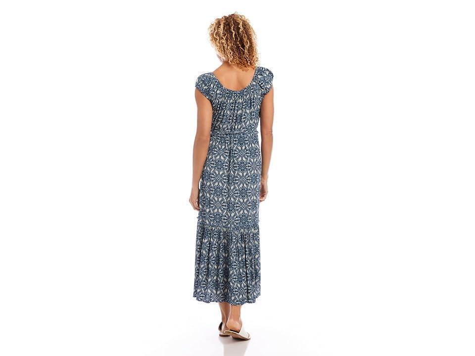 Karen Kane Tiered Midi Dress (Print) Women's Dress Product Image