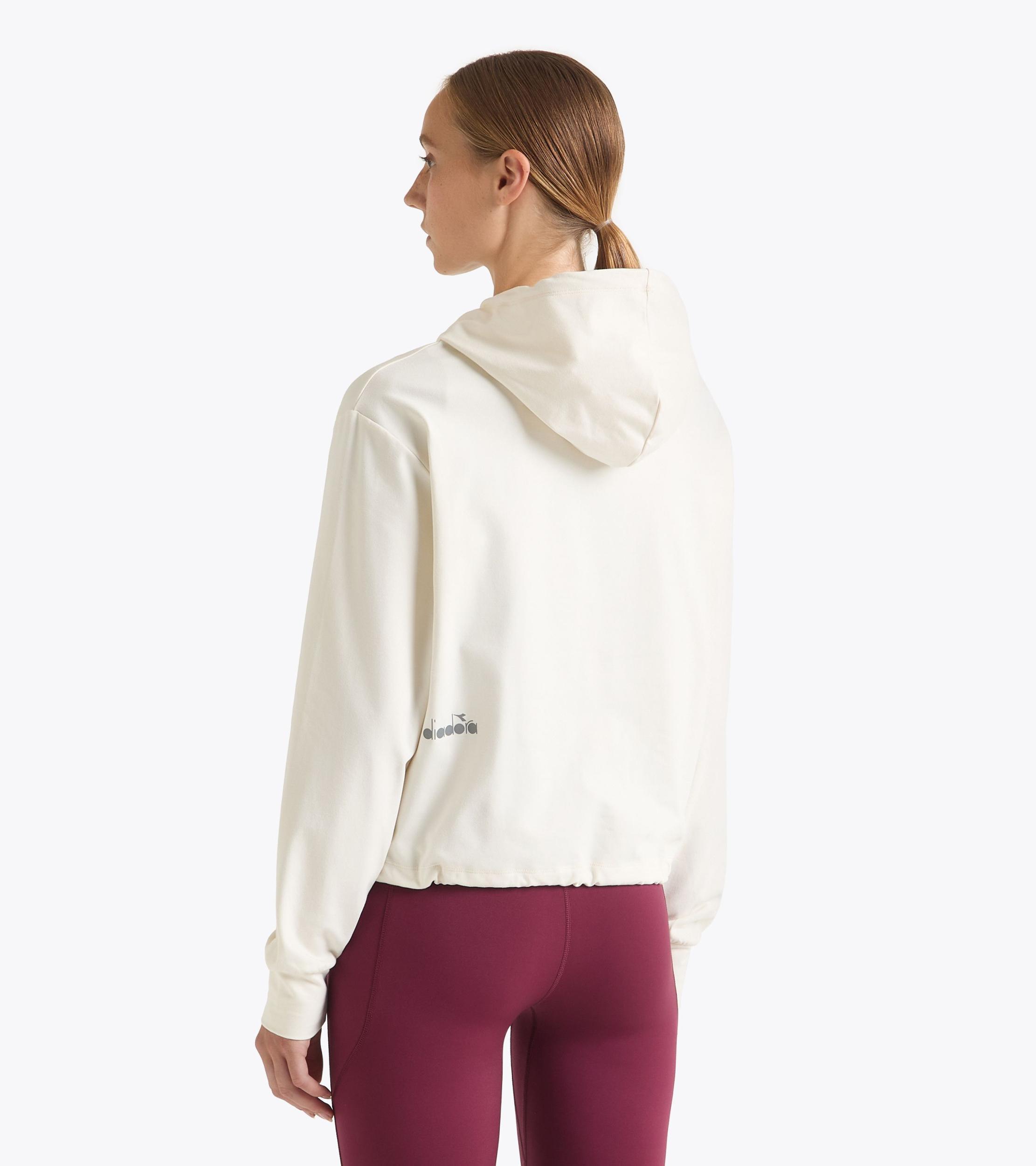 L. JERSEY PULLOVER HOODIE RUN CREW Product Image