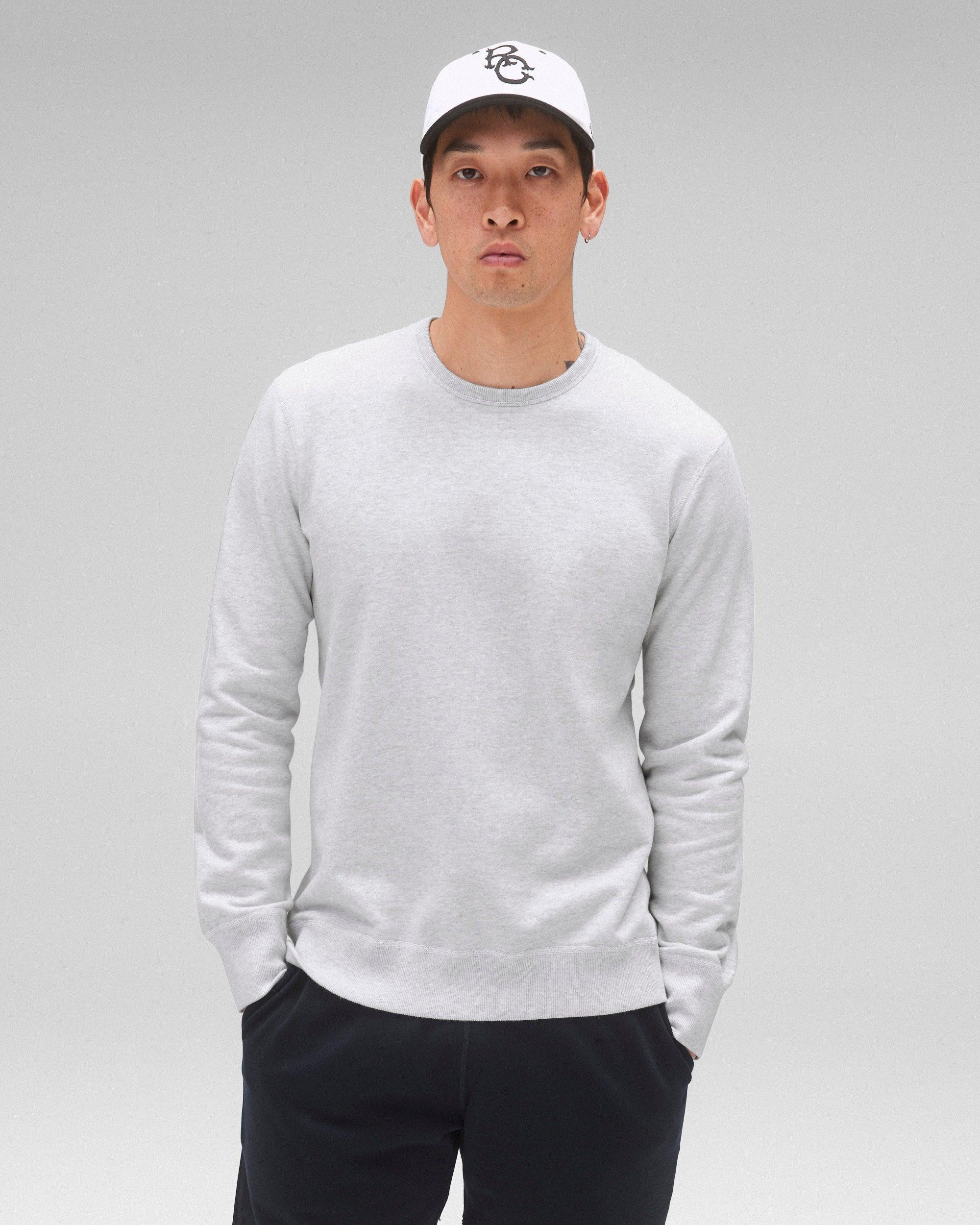Midweight Terry Slim Crewneck Male Product Image