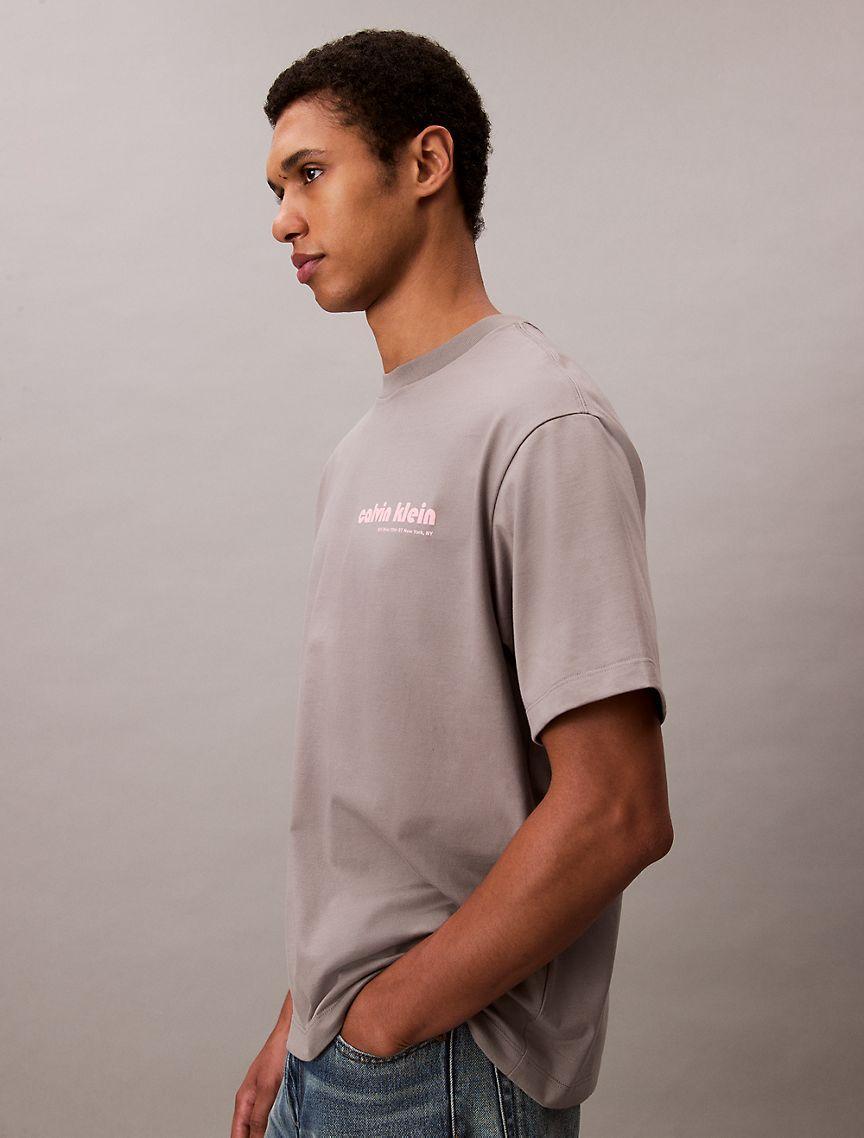 Round Logo Graphic Classic T-Shirt  Product Image