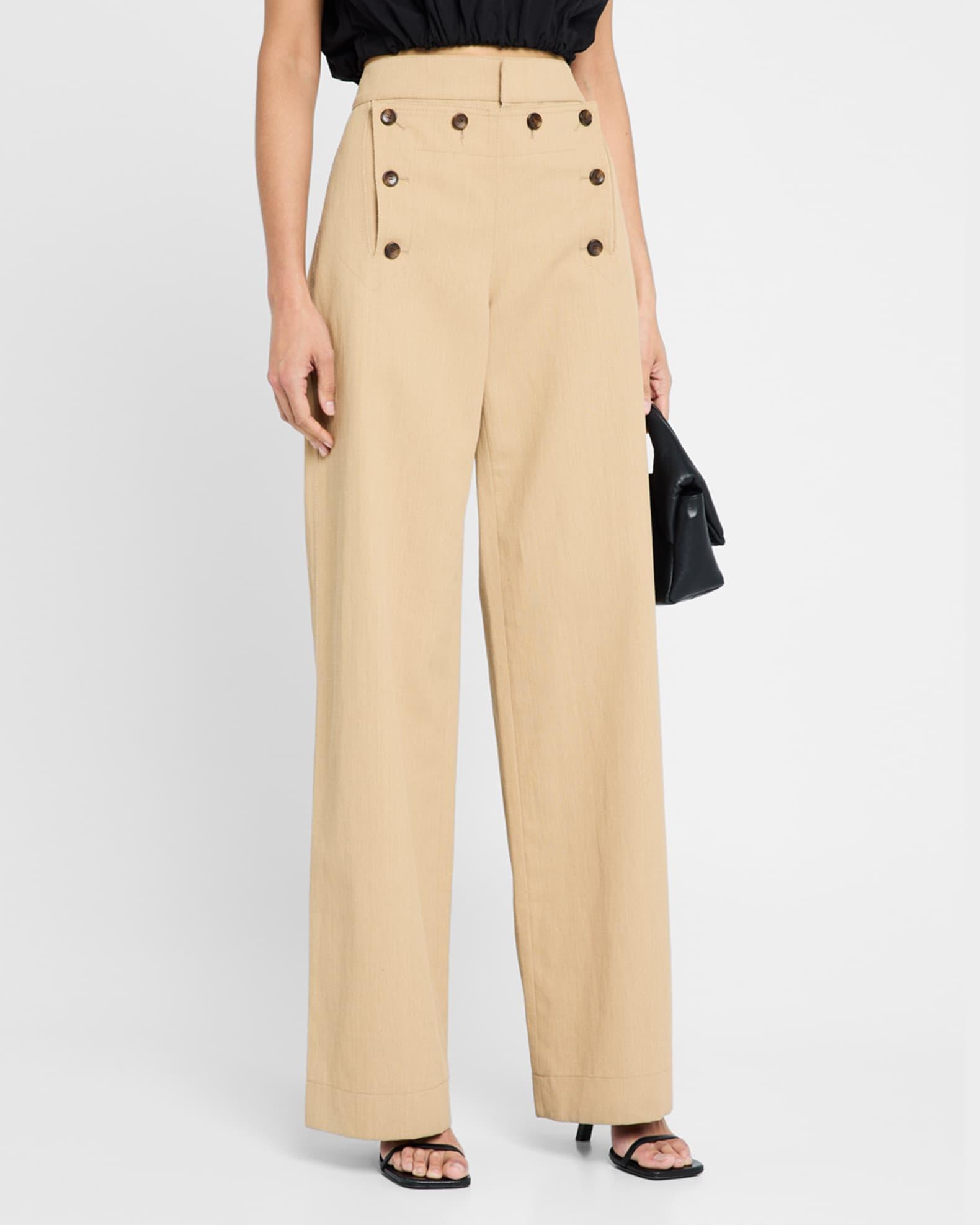 Lucas Wide-Leg Sailor Pants Product Image