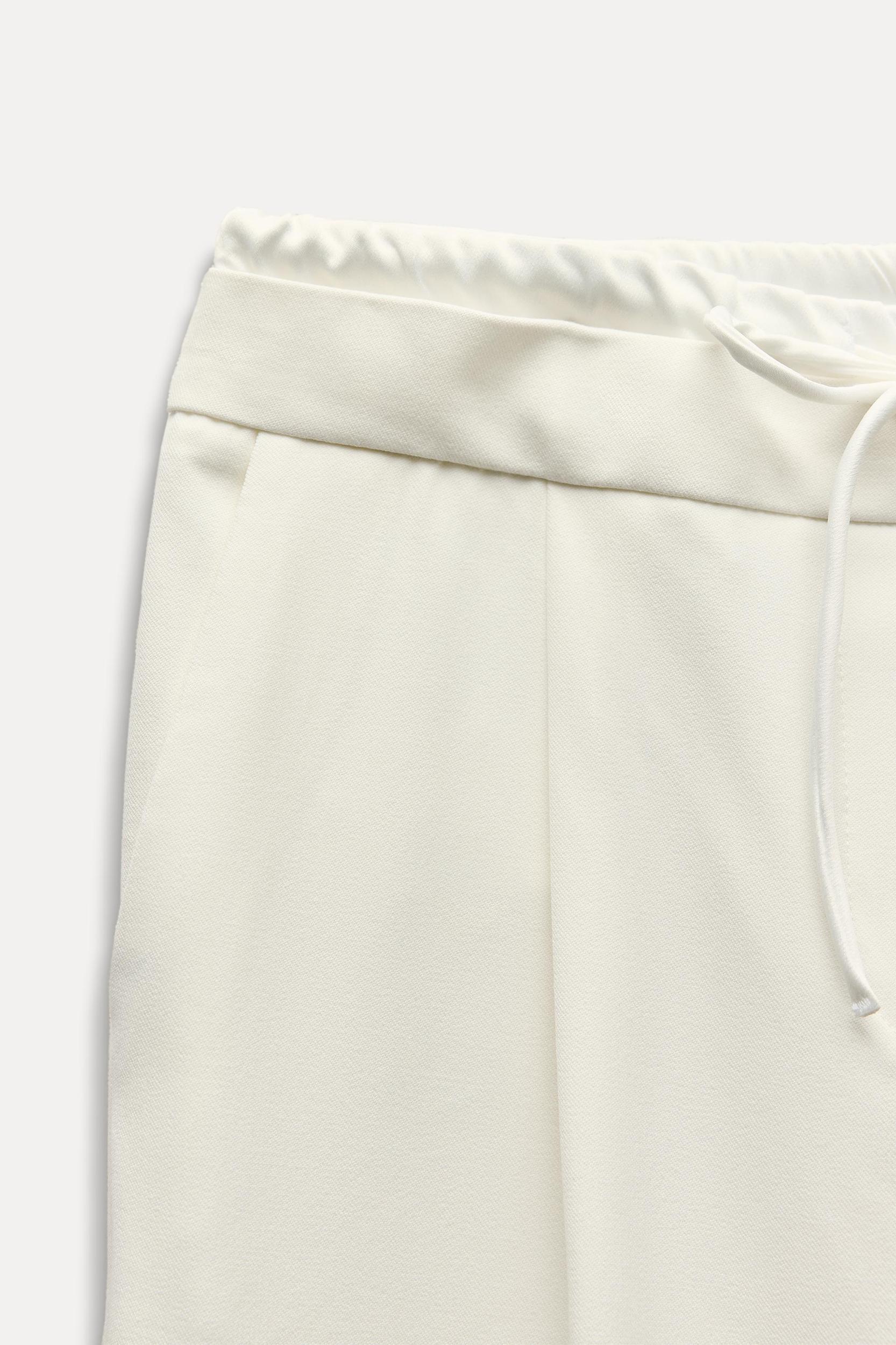 DOUBLE WAIST WIDE LEG PANTS Product Image