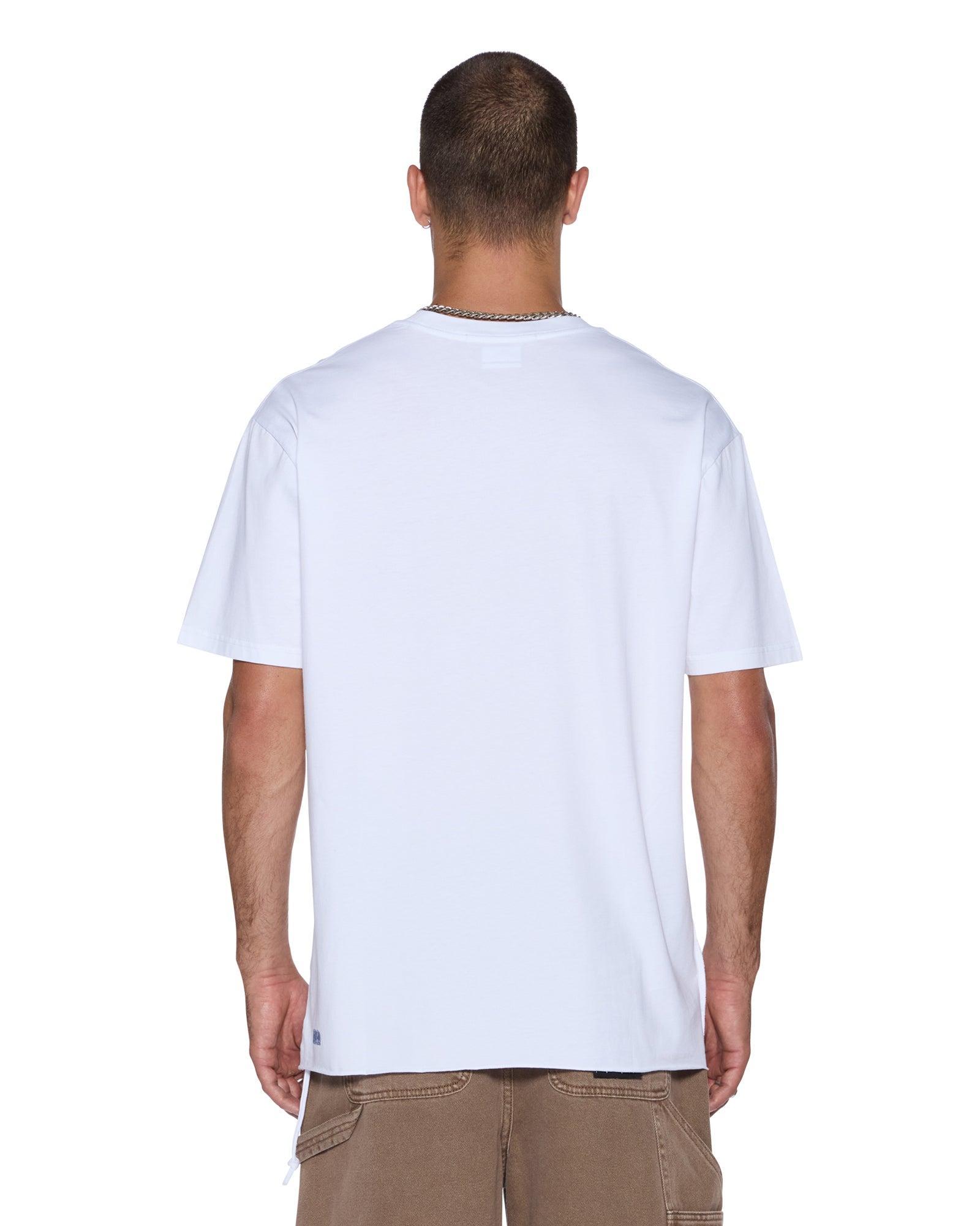 ROMEO BIGGIE SS TEE TRU WHITE Male Product Image
