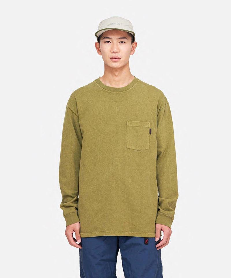 L/S Pocket Tee Pigment Dyed Product Image