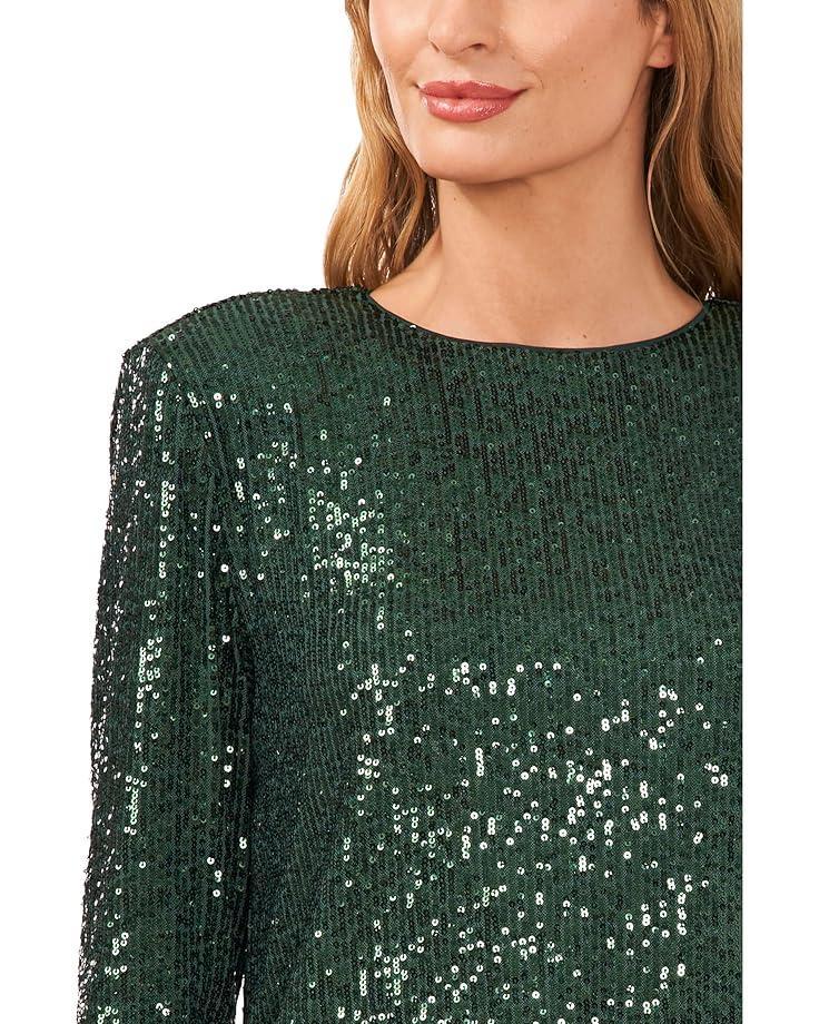 Long Slv Sequin Crew Neck 060 Product Image