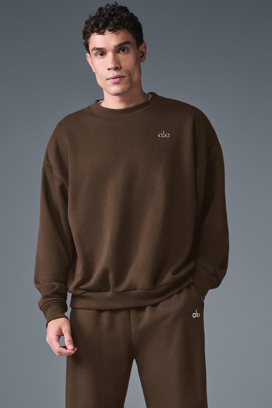 Accolade Crew Neck Pullover - Espresso Product Image