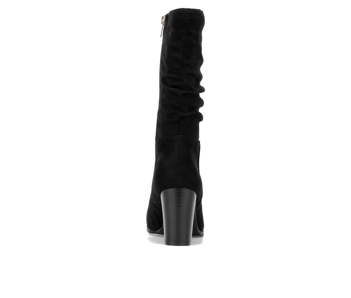 Women's New York and Company Amena Mid Calf Heeled Boots Product Image