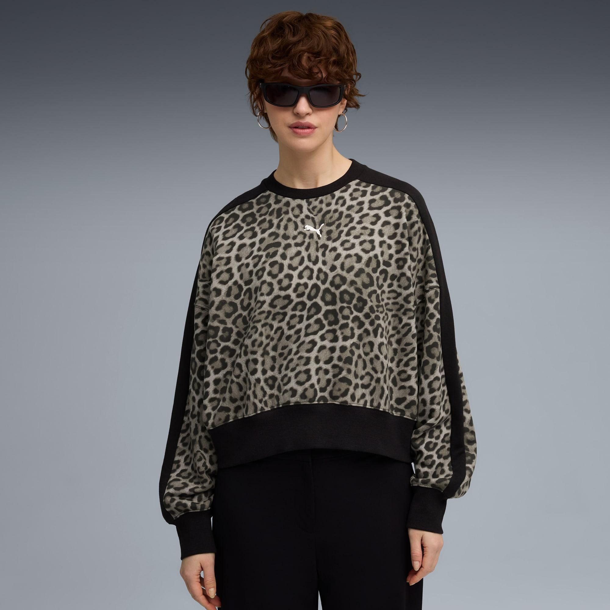 T7 Leo Oversized Crew Sweatshirt Women Product Image