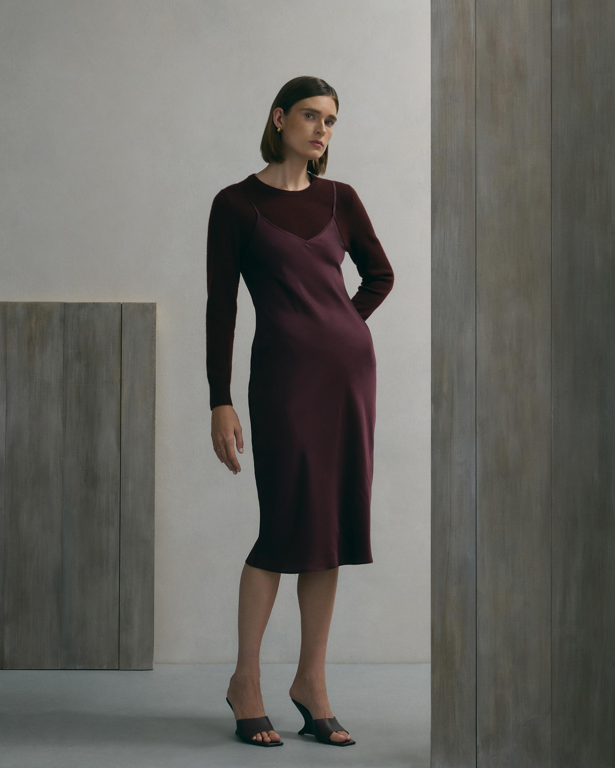 Quince | Women's Slip Dress Silk Product Image