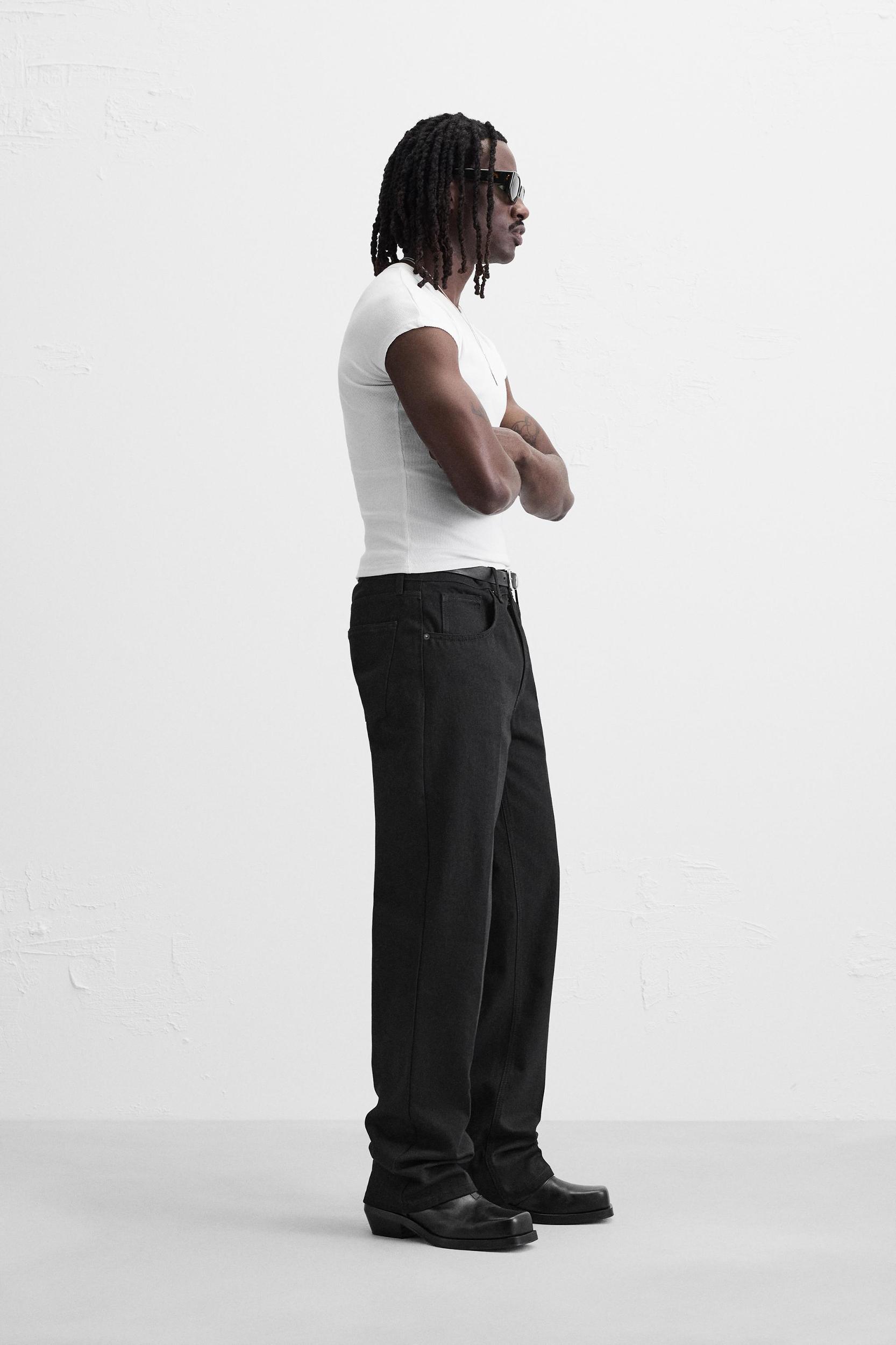 STRAIGHT FIT BOOTCUT JEANS Product Image