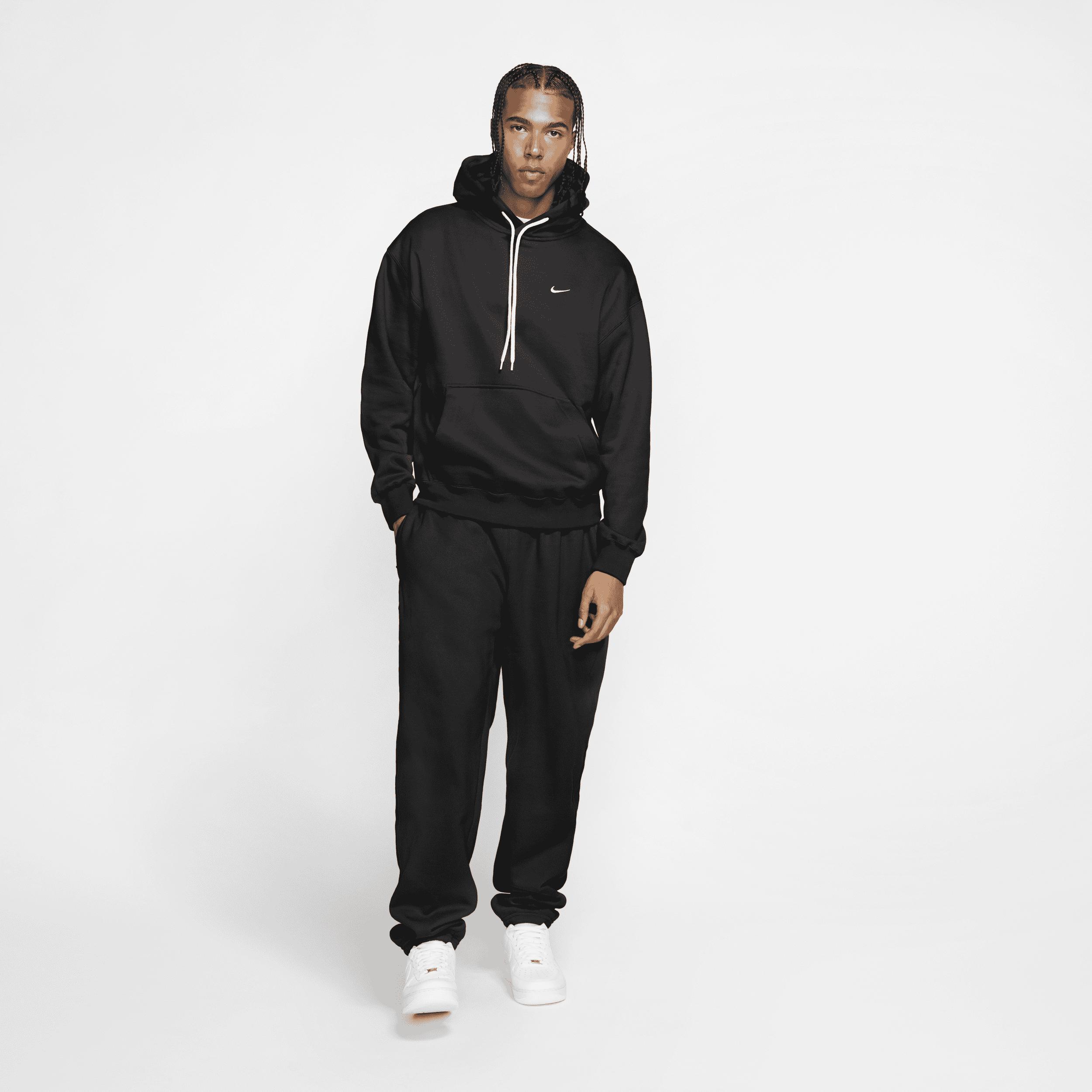 Nike Mens Solo Swoosh Fleece Hoodie Product Image