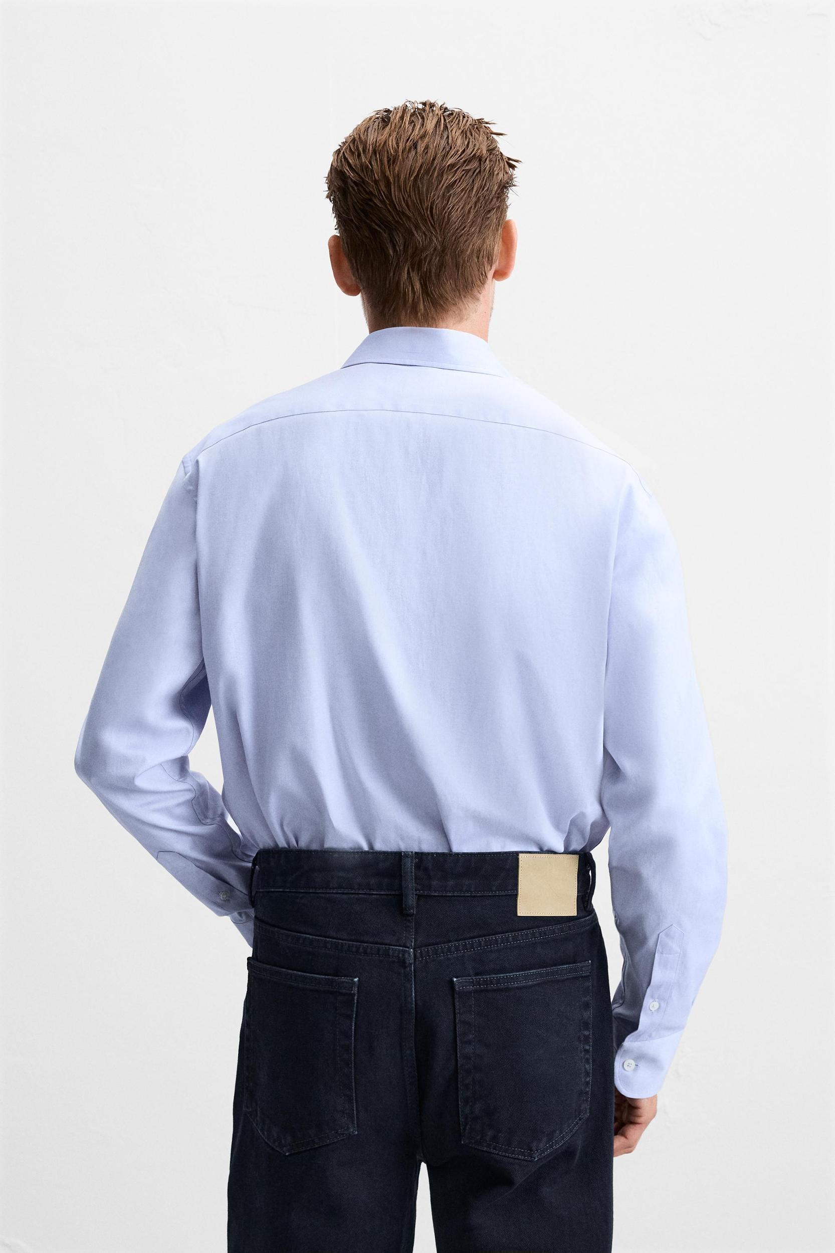 REGULAR FIT TEXTURED SHIRT Product Image