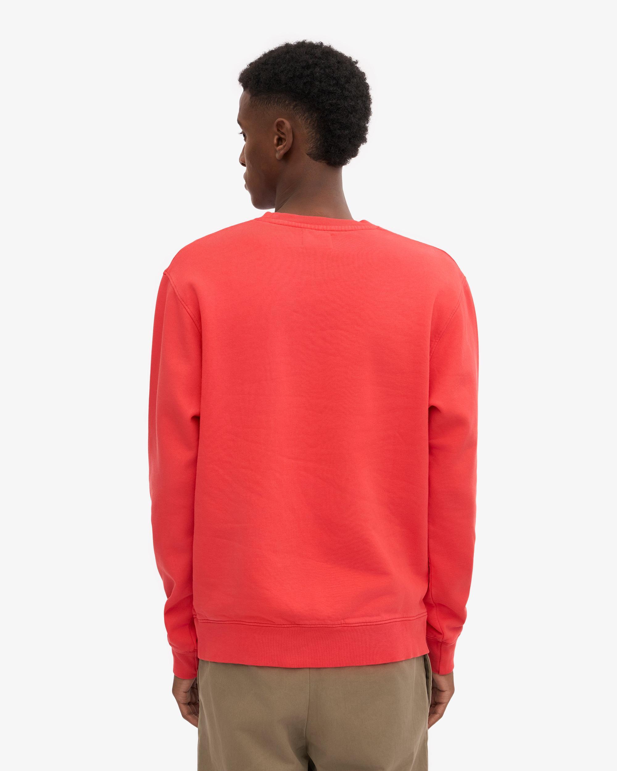 Classic Organic Crew - Red Tangerine Product Image