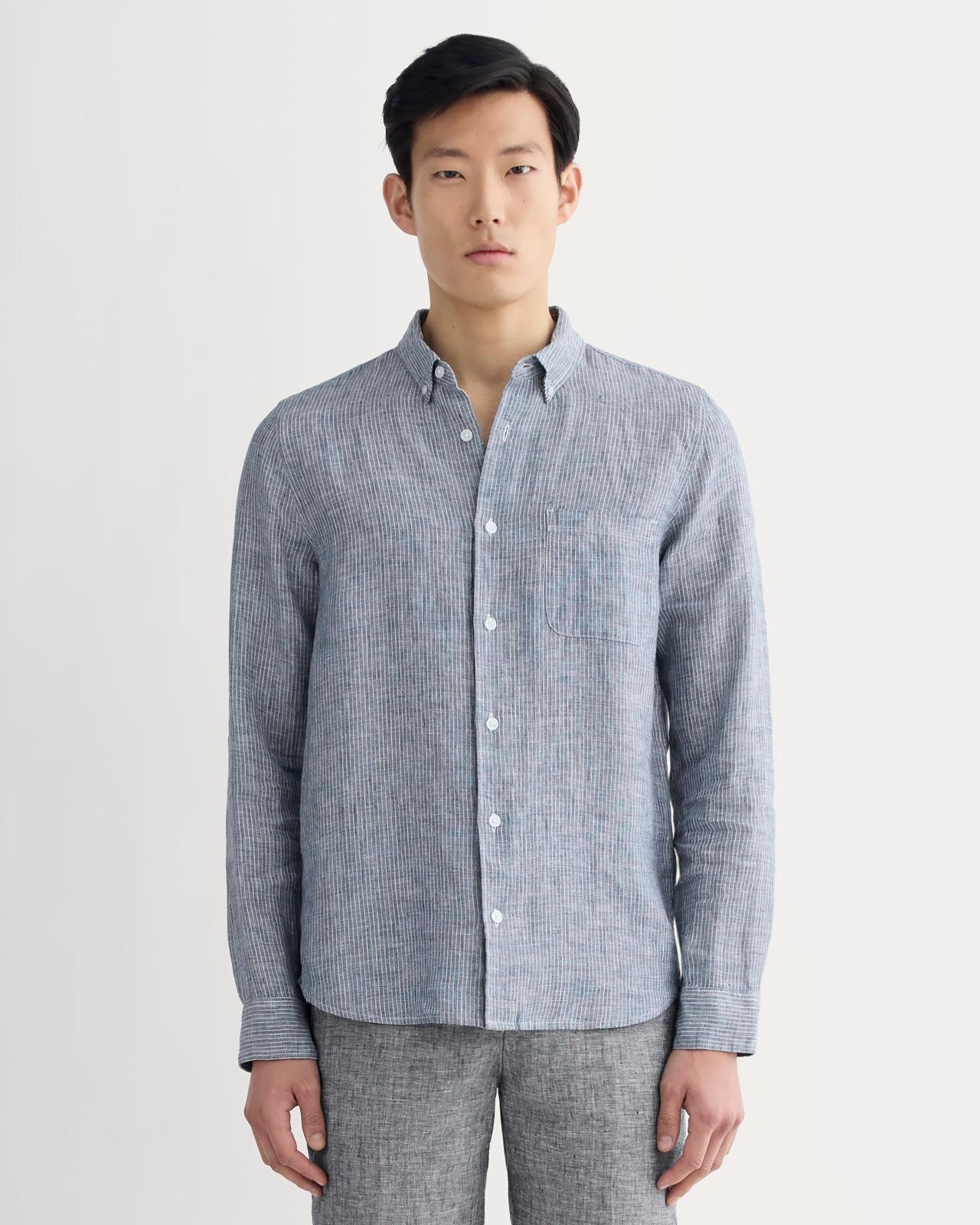 The Classic Shirt in Linen Product Image