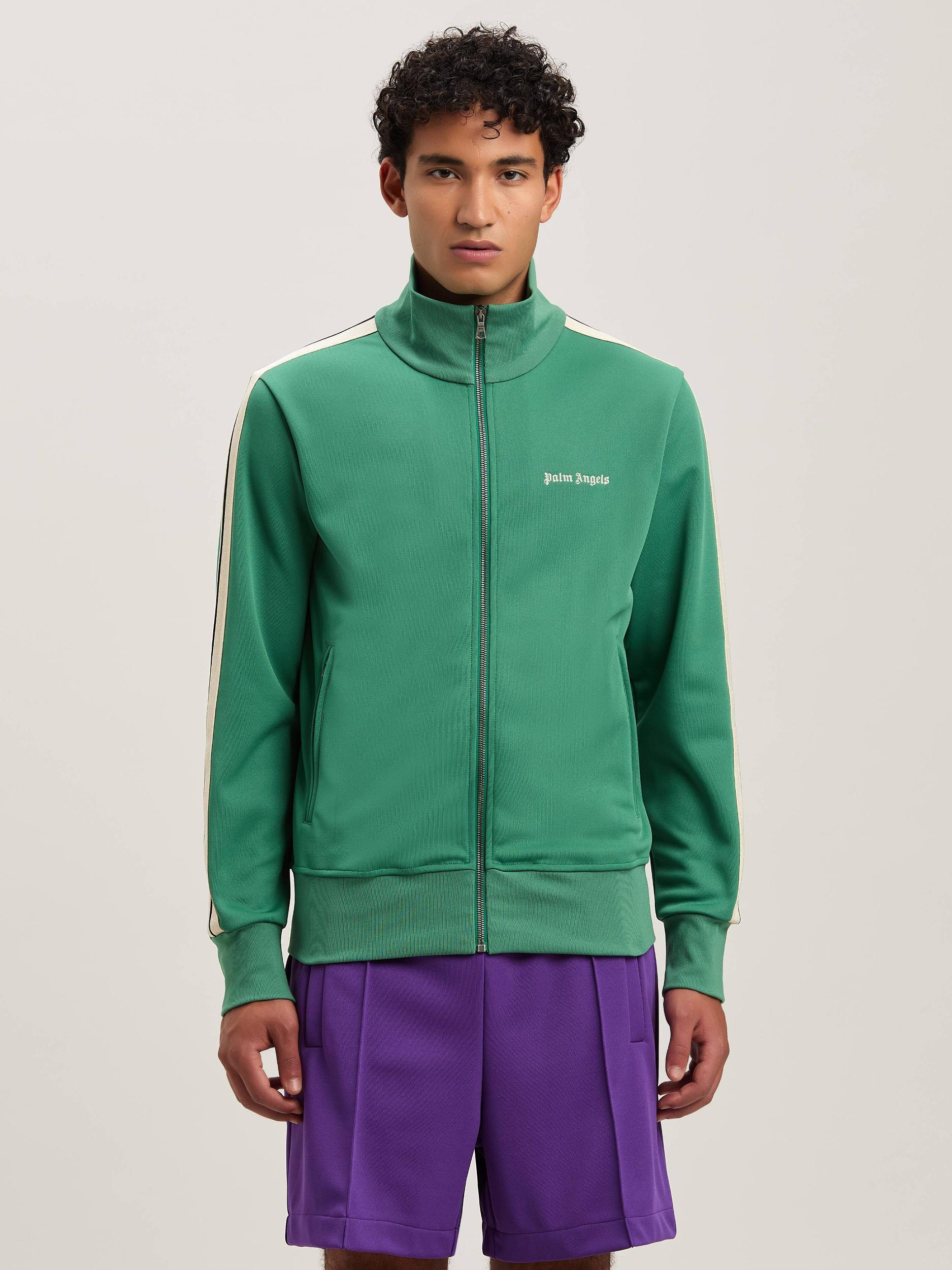 CLASSIC LOGO BOMBER TRACK JKT BURGUNDY - Product Image