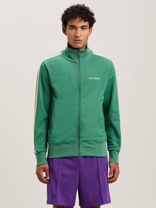 CLASSIC LOGO BOMBER TRACK JKT BURGUNDY - Product Image
