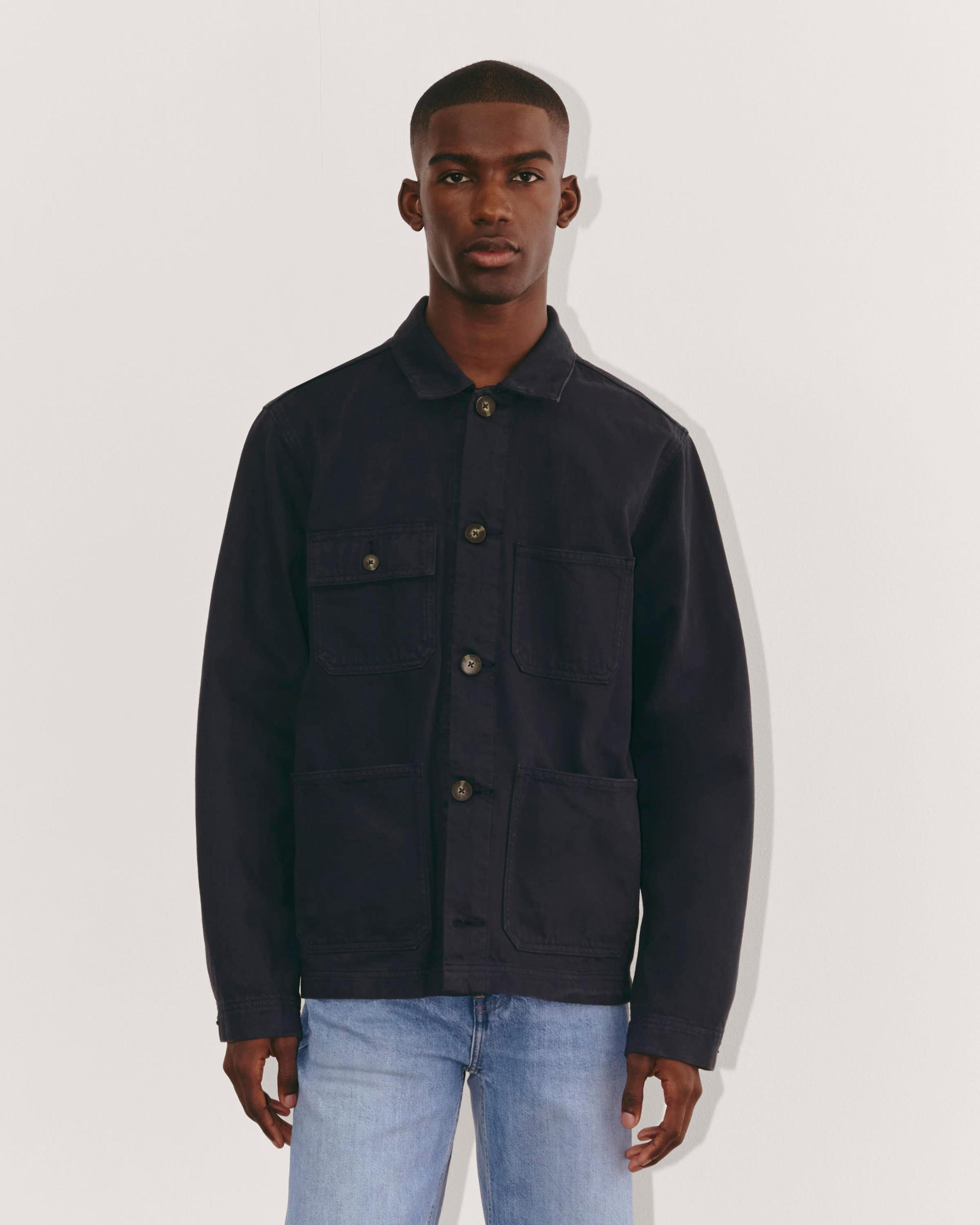 Mens Denim Utility Jacket by Everlane Product Image