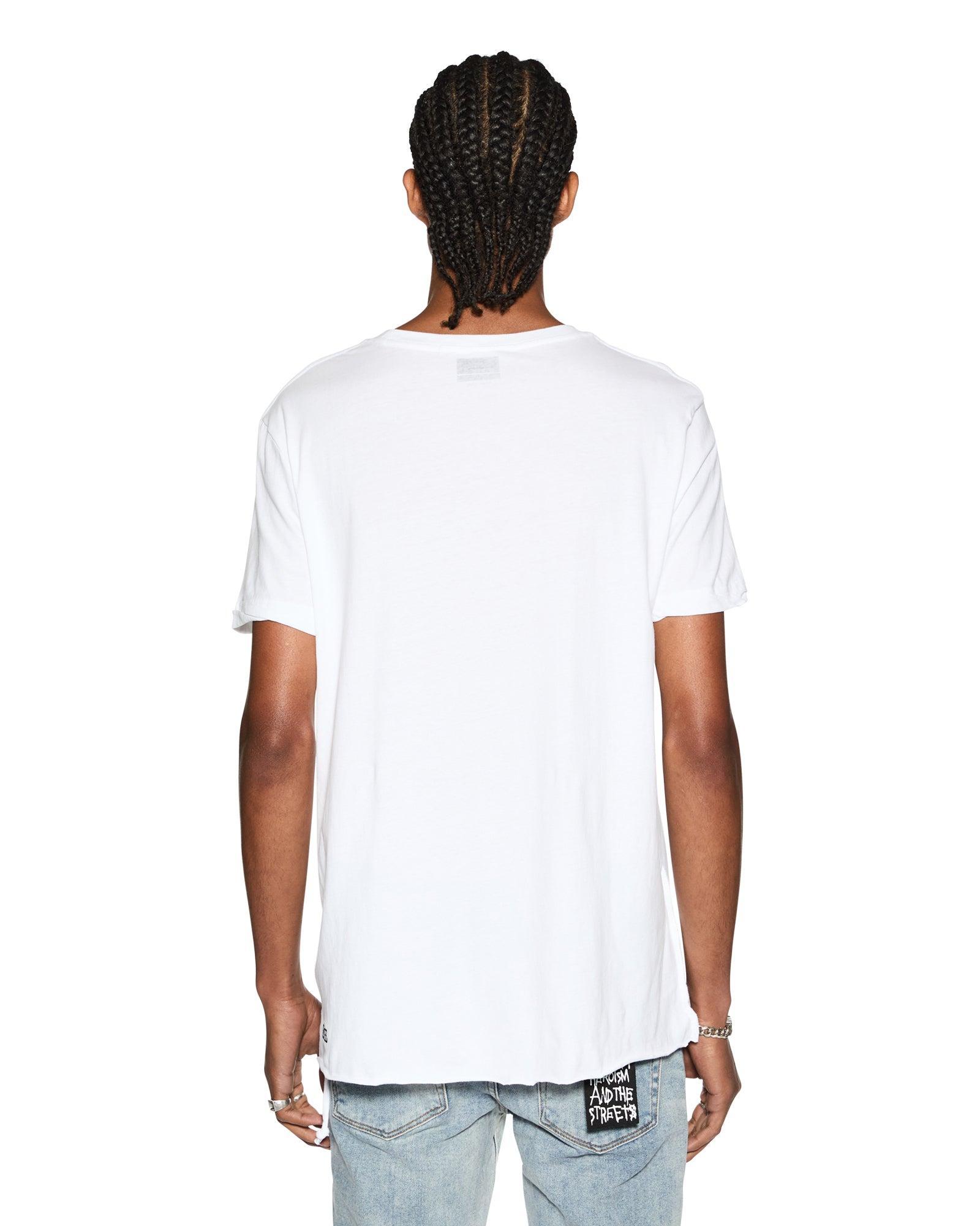 SEEING LINES SS TEE WHITE Male Product Image