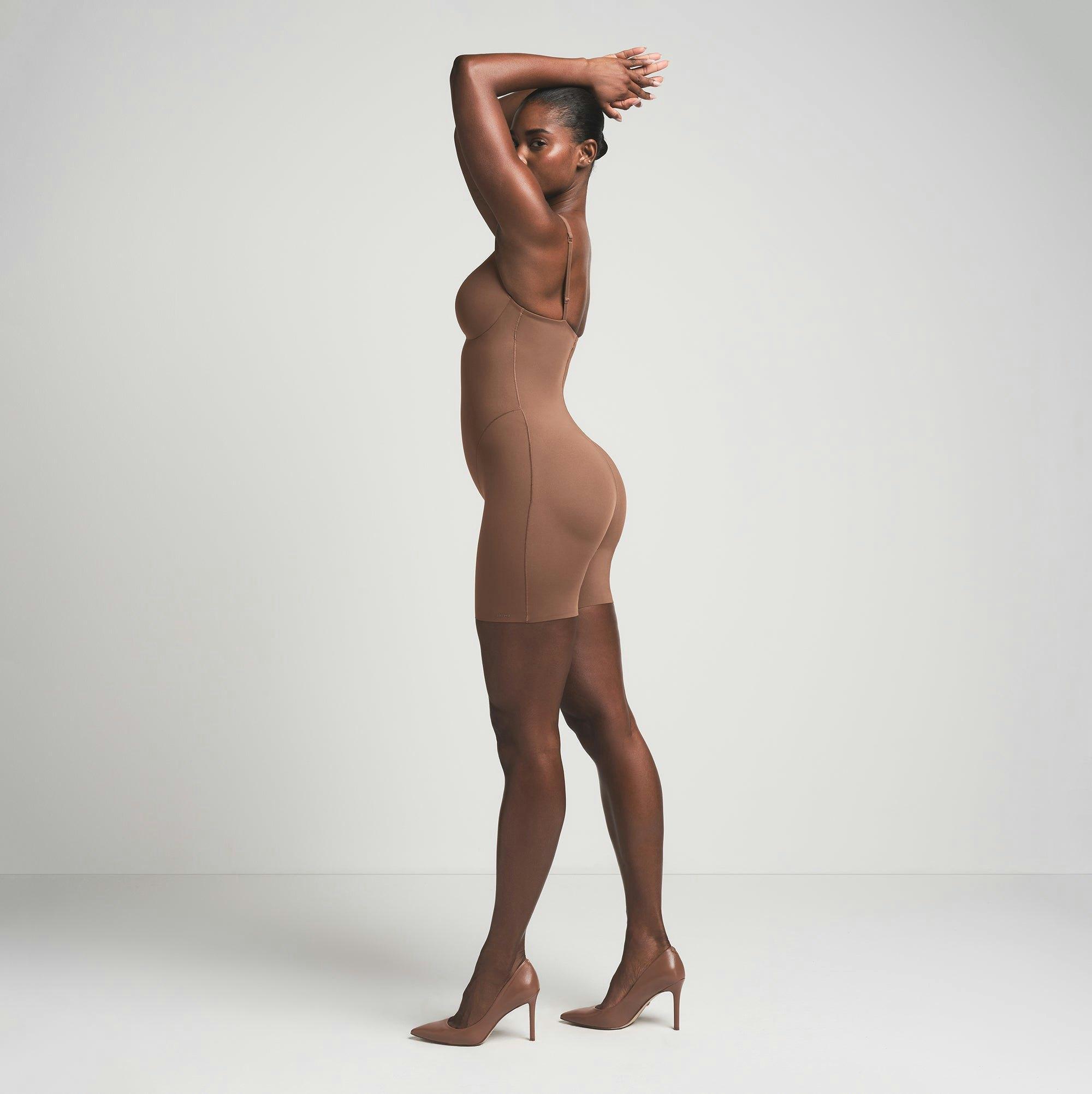 SKIMS ULTIMATE BODY PUSH-UP BUTT ENHANCING PADDED MID THIGH BODYSUIT | JASPER Product Image