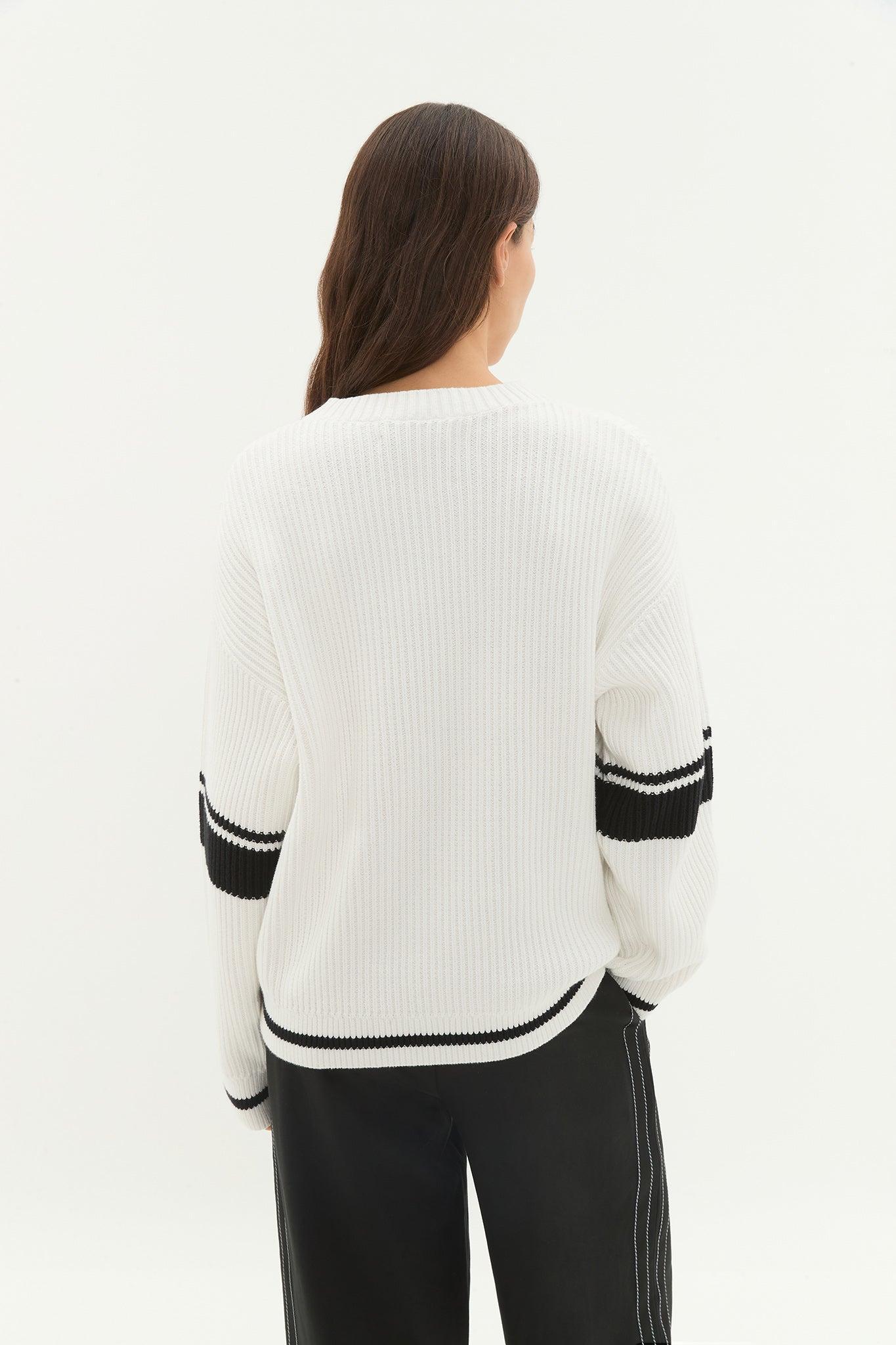Varsity Logo Rib Knit 401 Product Image