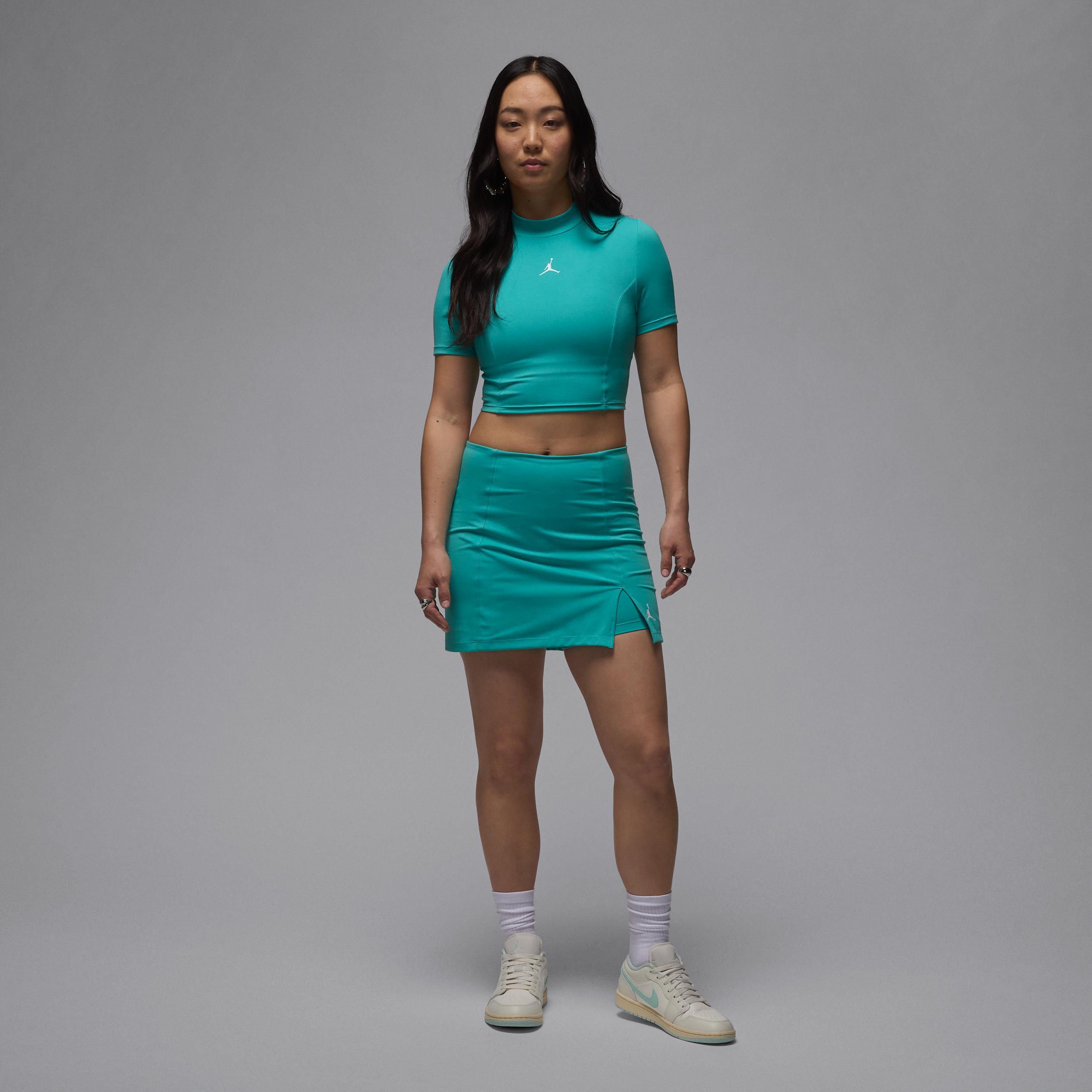 Women's Jordan Short-Sleeve Knit Crop Top Product Image