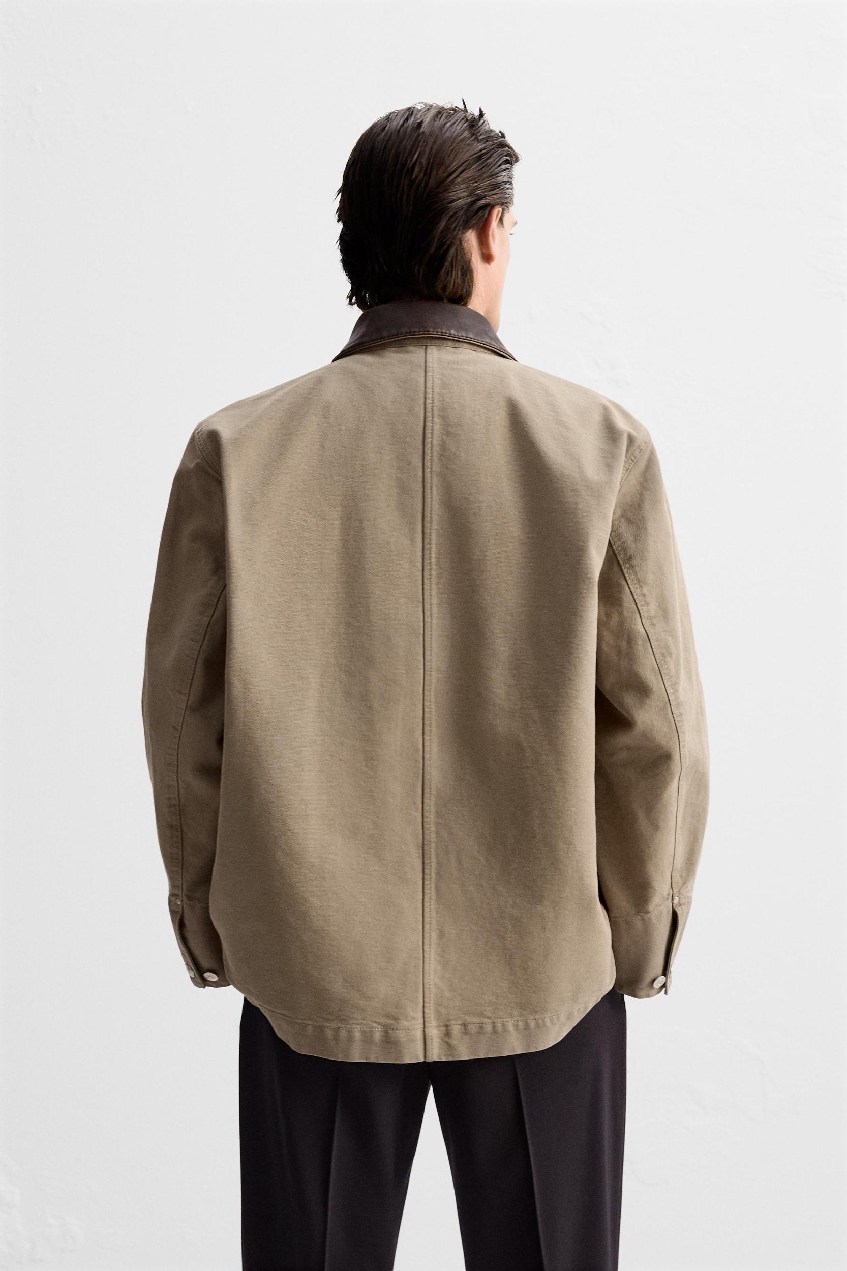 WASHED CANVAS JACKET Product Image