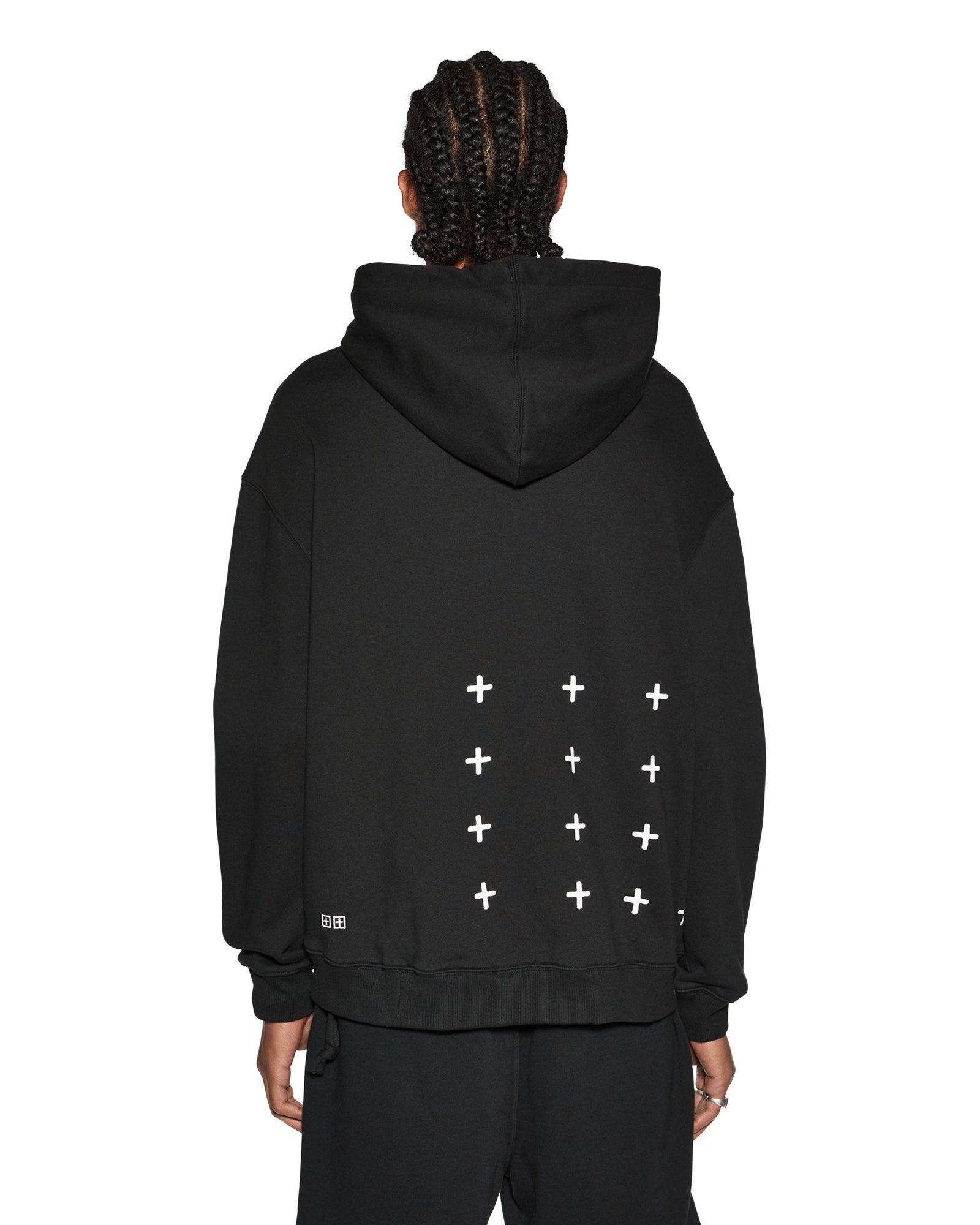 4 X 4 BIGGIE HOODIE JET BLACK Male Product Image