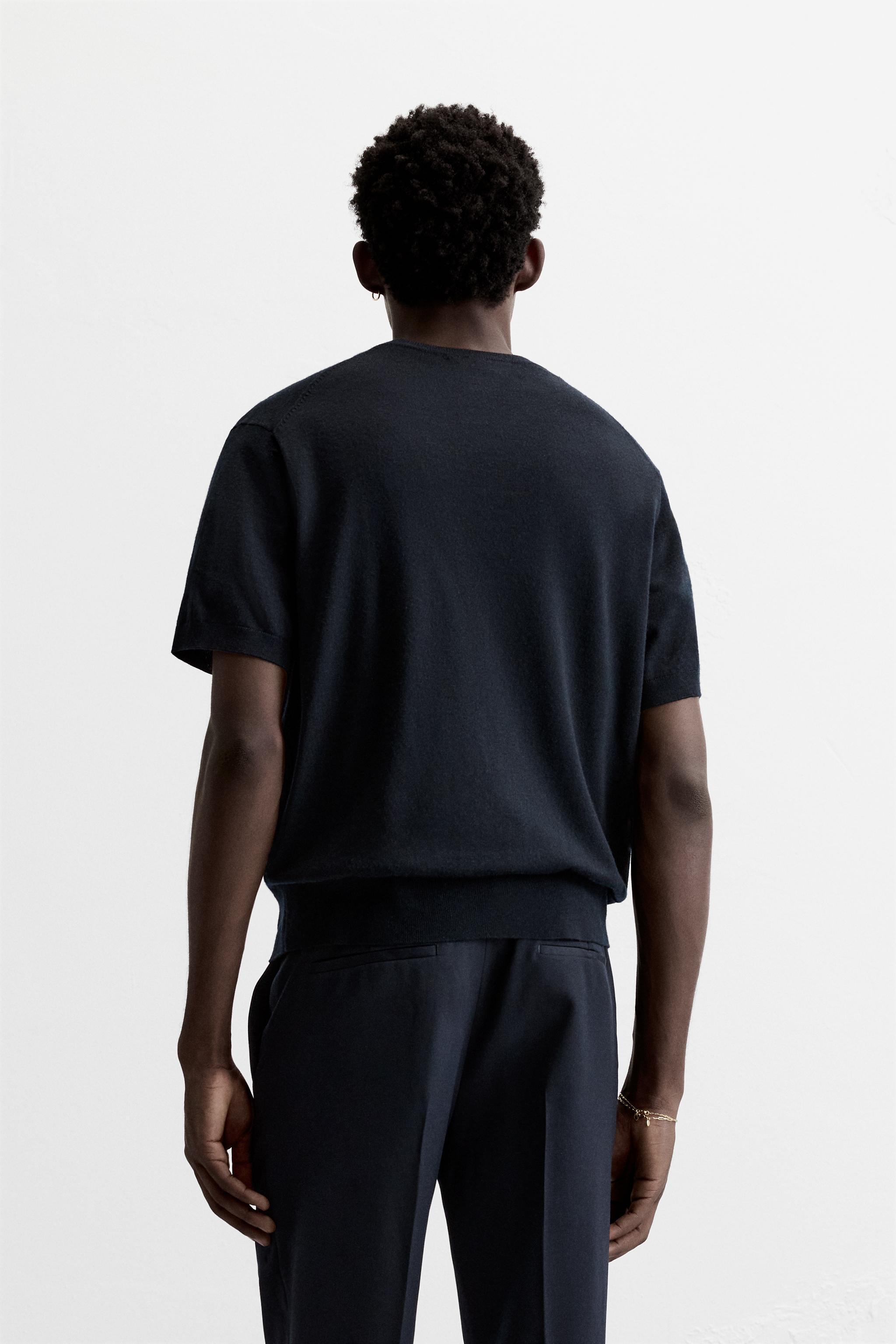100% WOOL KNIT T-SHIRT LIMITED EDITION Product Image