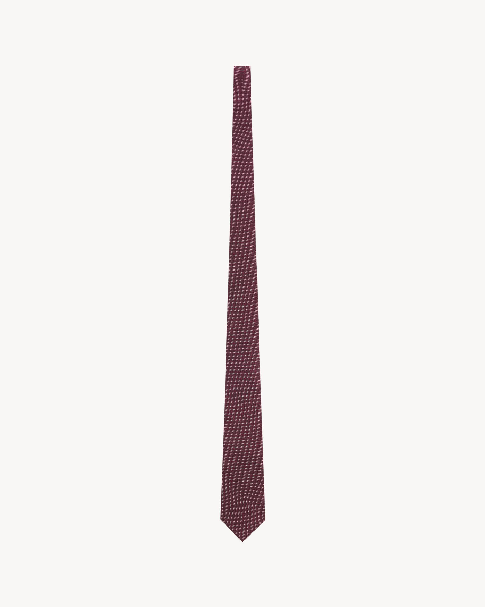 dotted tie in silk grosgrain Product Image