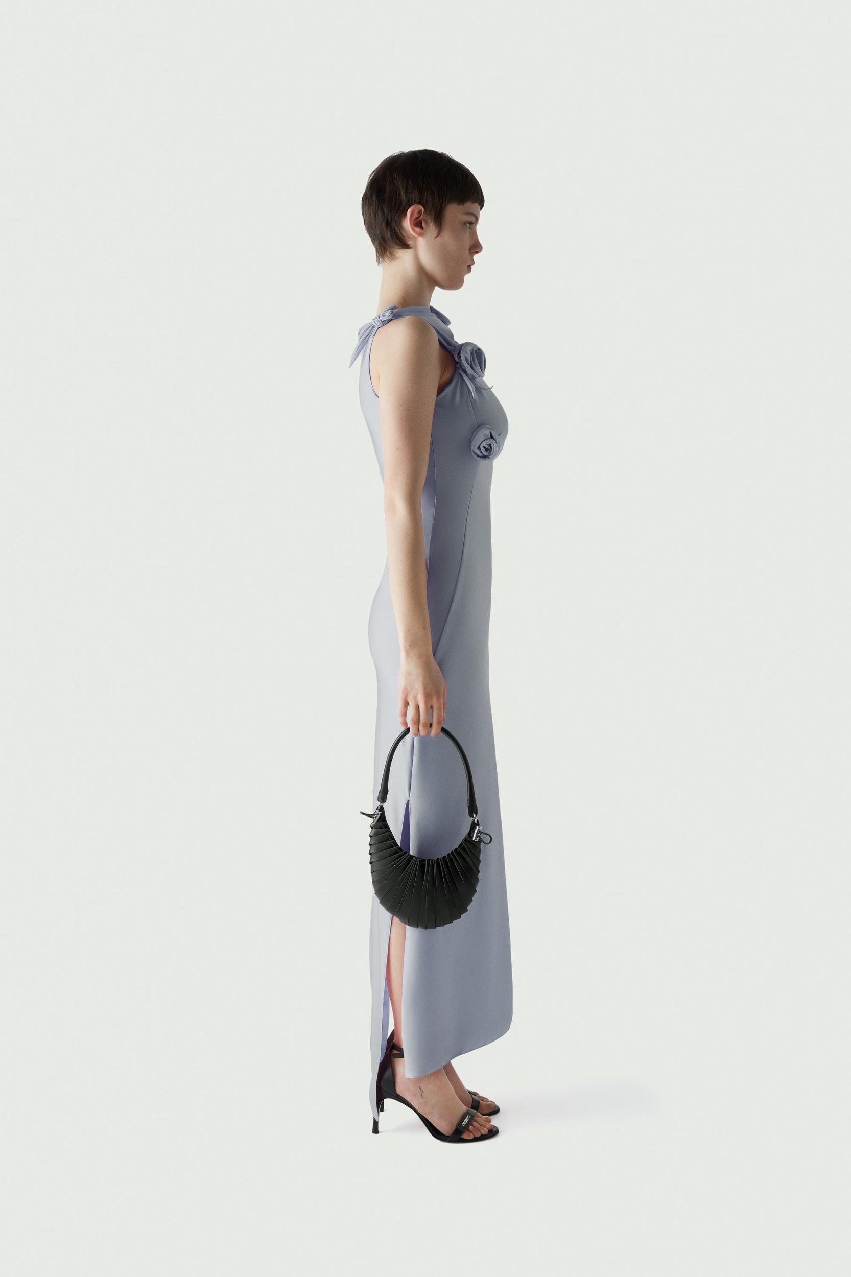 Asymmetric Flower Gown Product Image