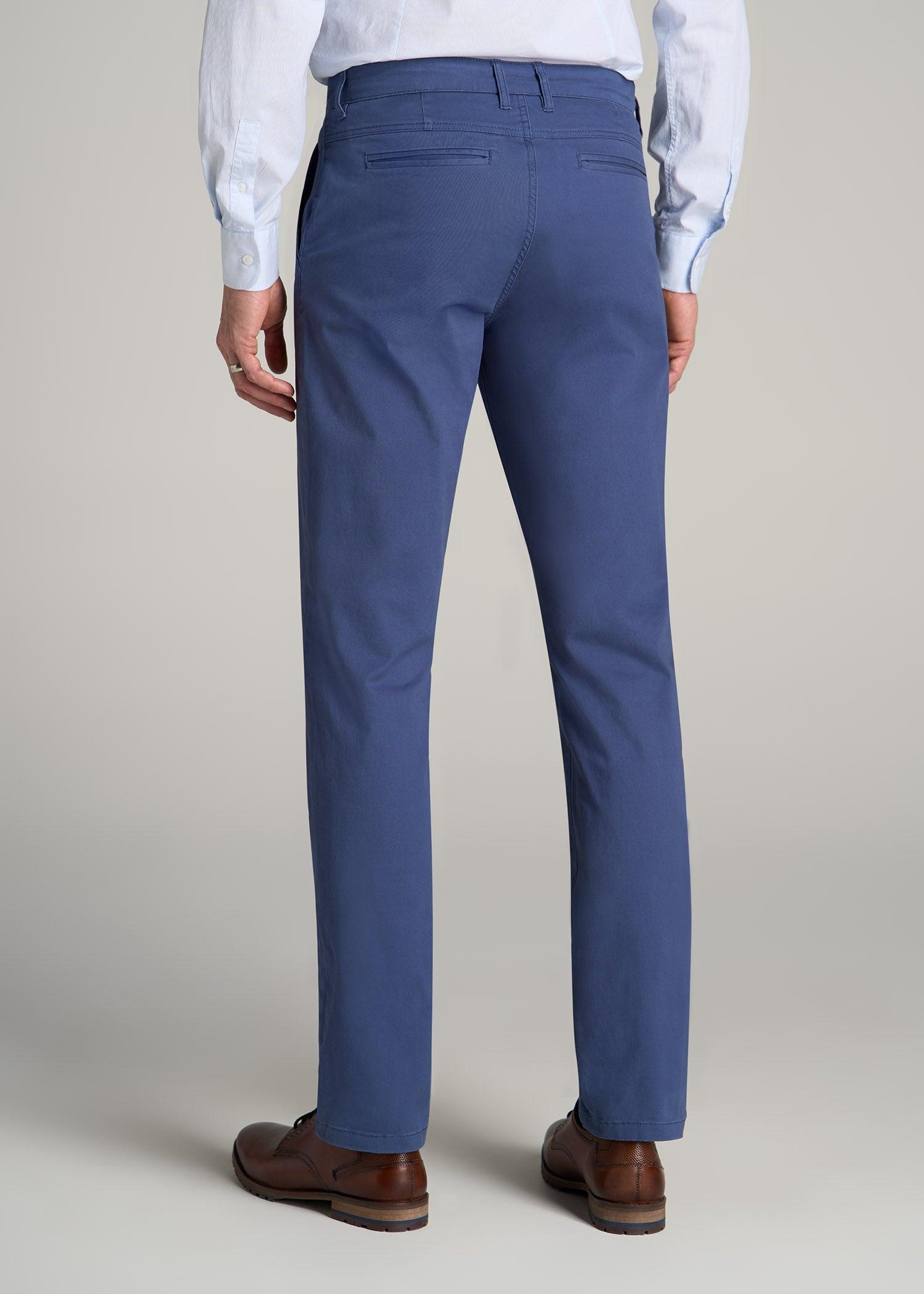 Carman TAPERED Chinos for Tall Men in Camo Green Male Product Image