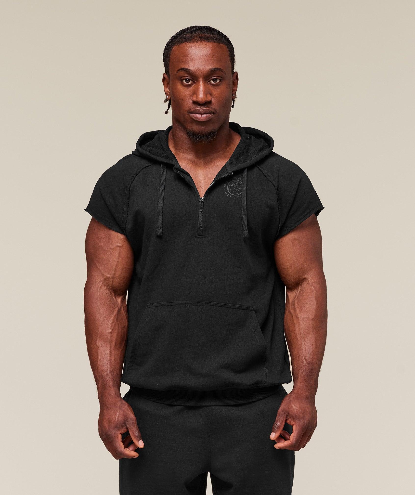 Legacy 1/4 Zip Cap Sleeve Hoodie Product Image