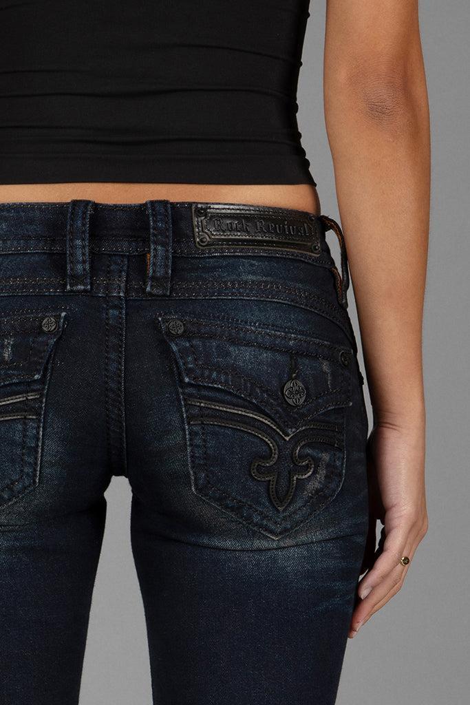 Gwen Super Low-Rise Bootcut Jeans Product Image