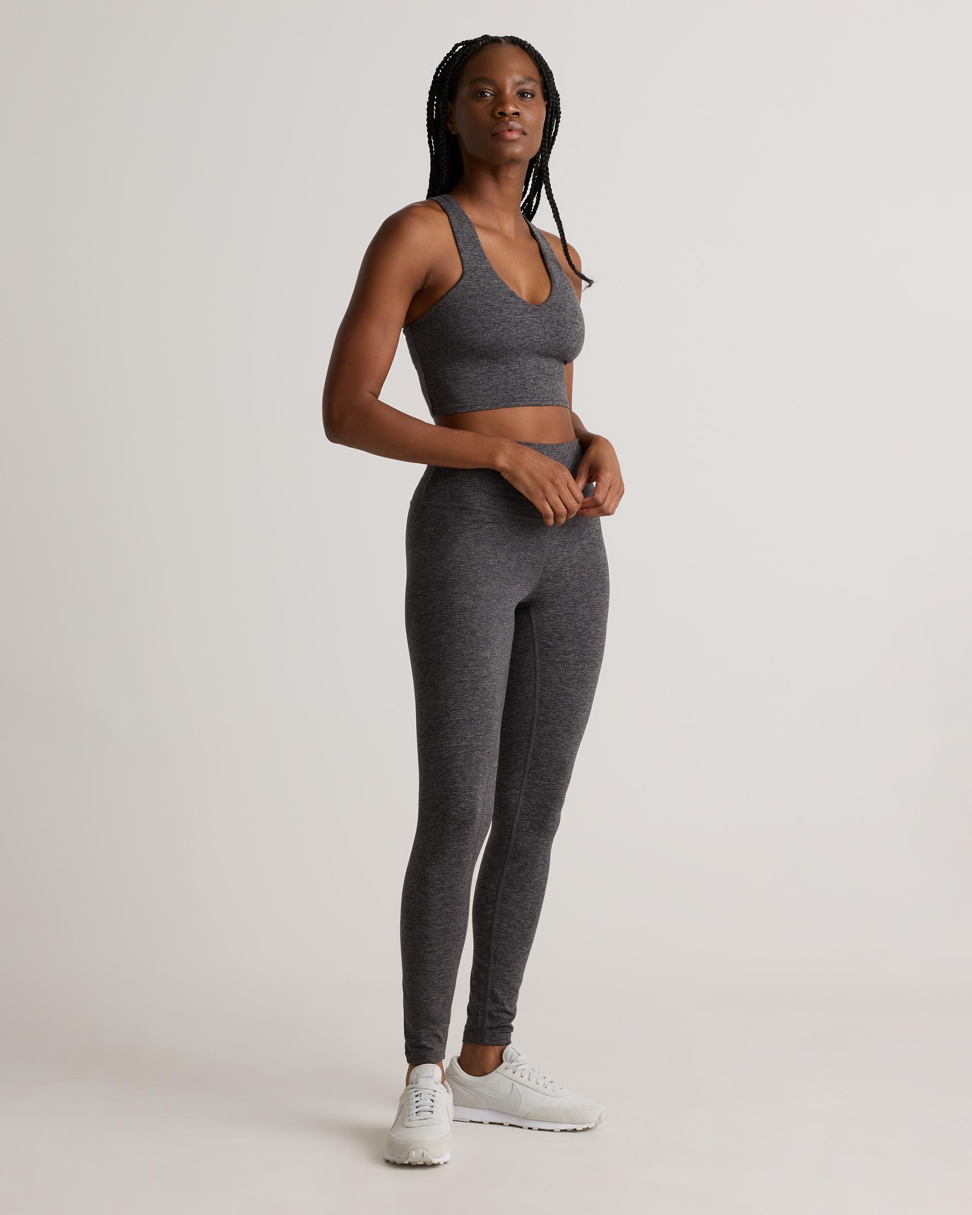 Quince | Women's Super Soft Performance Cropped Tank Top Flowknit Activewear, Size XS, Recycled Polyester Product Image