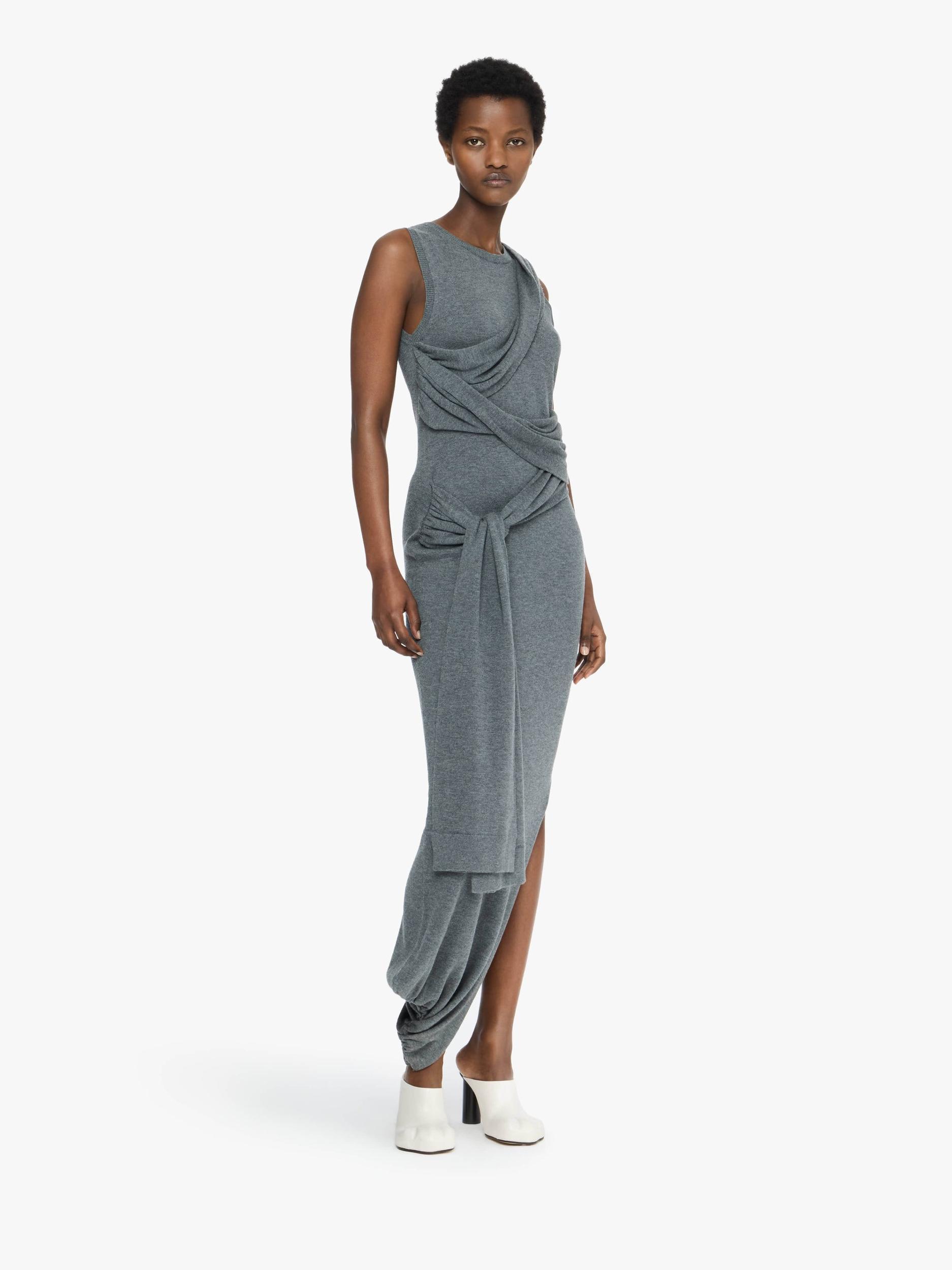 TIE DETAIL SLEEVELESS DRESS Product Image