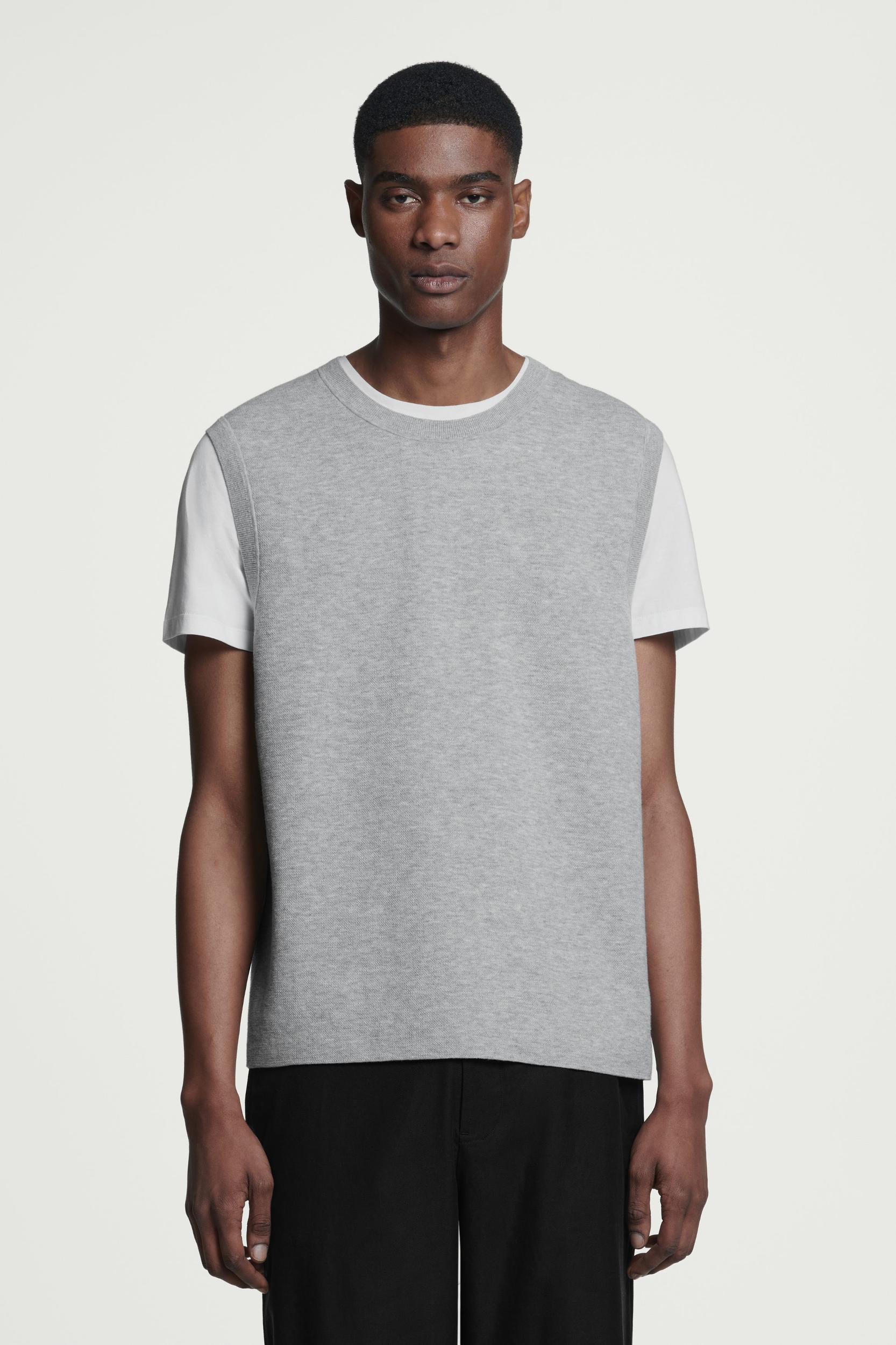 DOUBLE-FACED KNITTED TANK Product Image